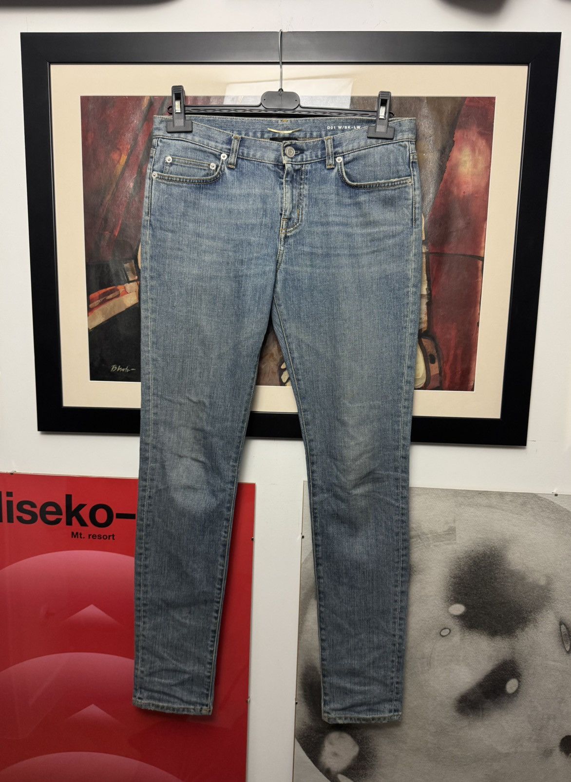 Hedi Slimane × Saint Laurent Paris SS13 Hedi D01 Light Wash
