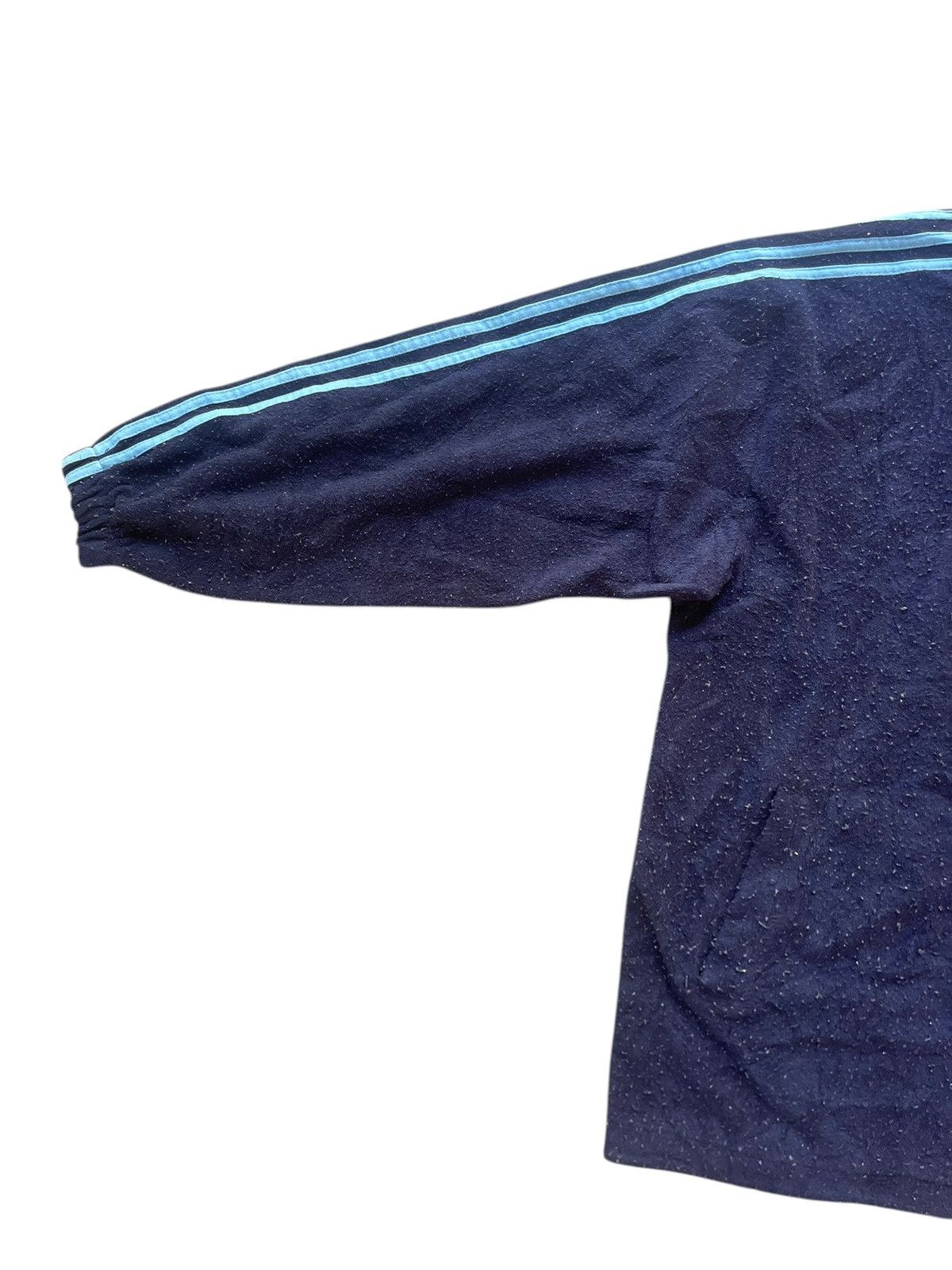 Adidas Vintage 90s Adidas Big Logo Full Zipper Oversized Size US M / EU 48-50 / 2 - 5 Thumbnail
