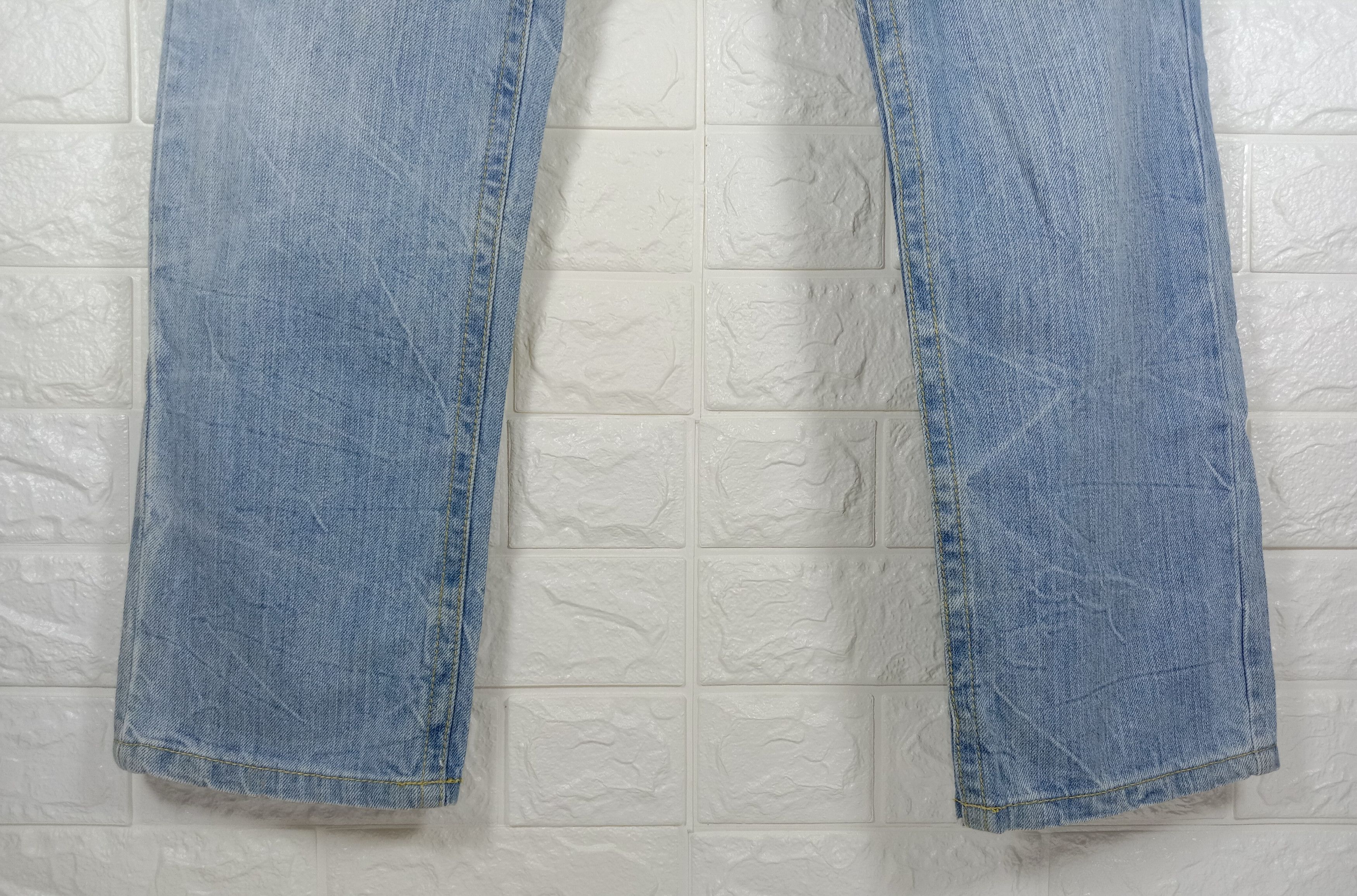 Japanese Brand Vintage Japanese Clef De Sol Double Waist Jeans Size US 31 - 4 Thumbnail