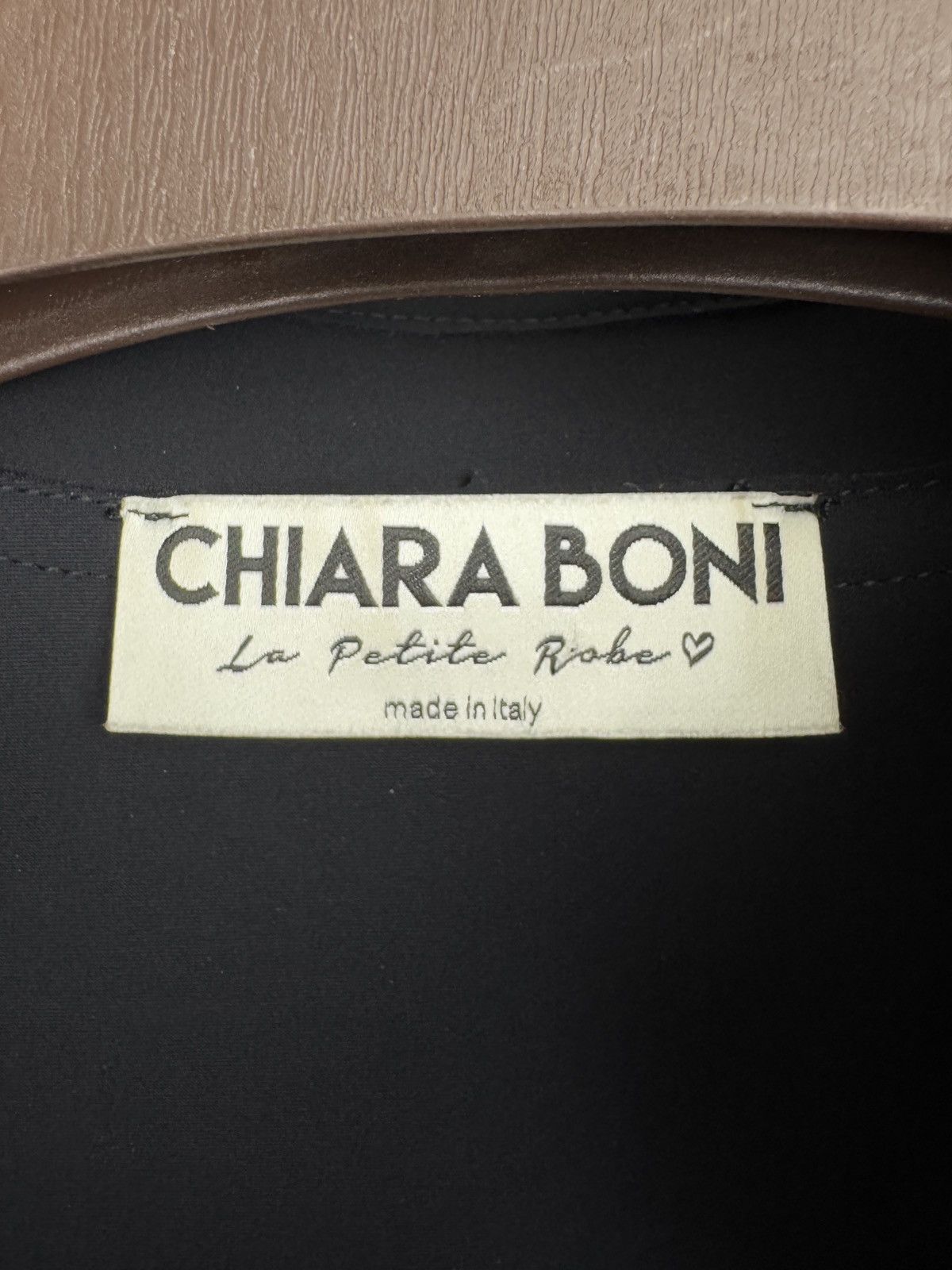 Chiara Boni Chiara Boni La Petite Robe Black LongSleeve Above Knee Dress Size M / US 6-8 / IT 42-44 - 8 Thumbnail