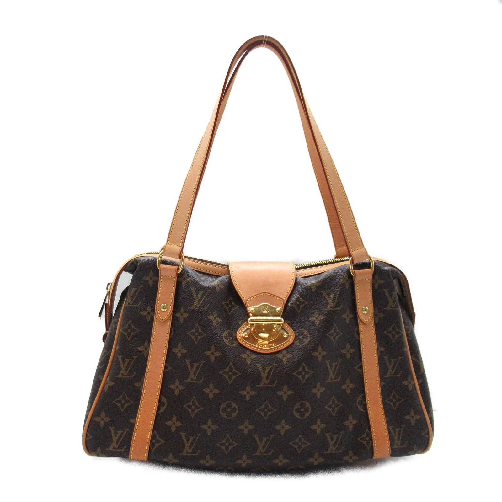 Louis Vuitton Louis Vuitton Stresa Pm Shoulder Bag Coated Canvas Monogram Brown Size ONE SIZE - 1 Thumbnail