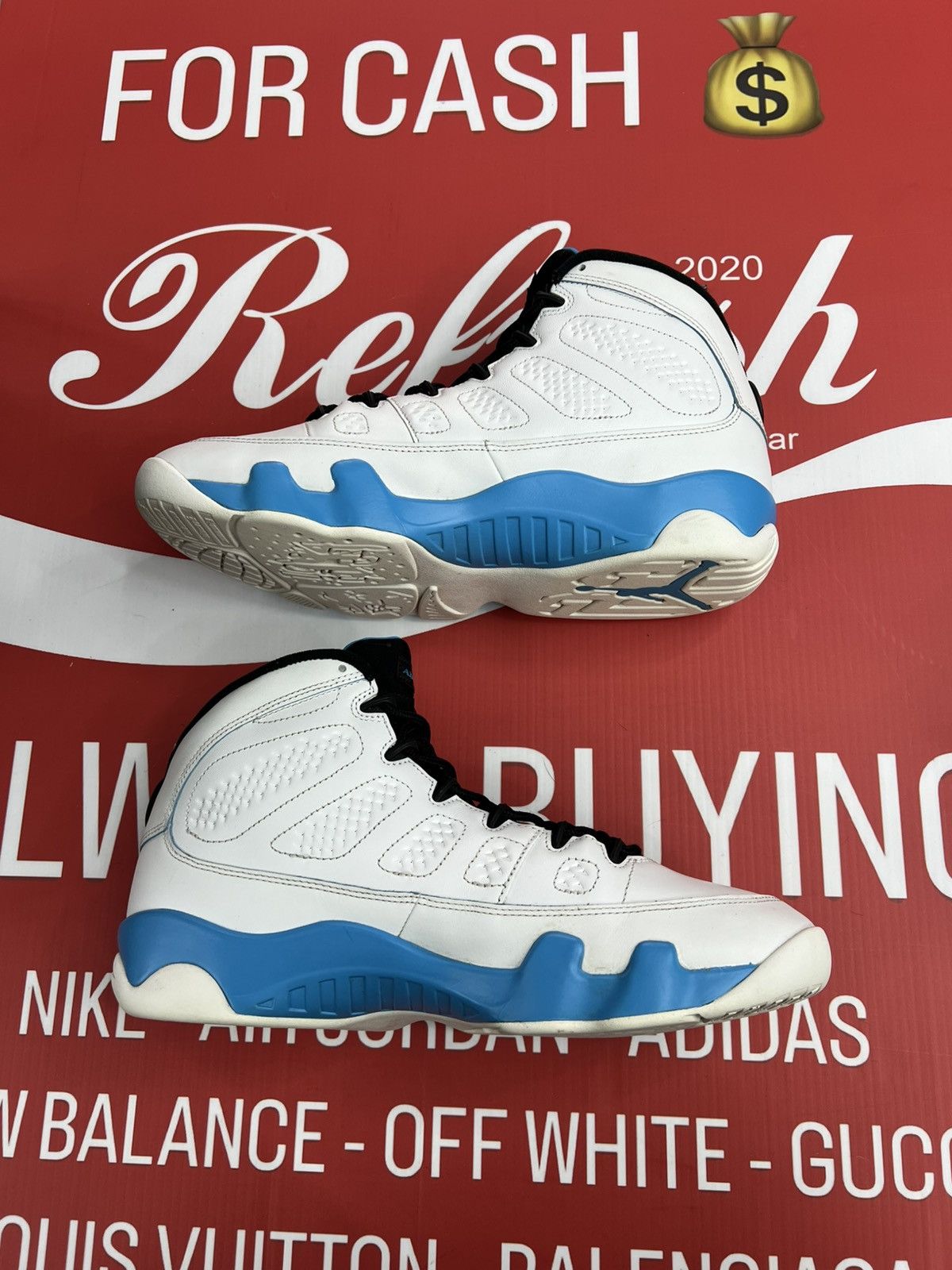 Jordan Brand Air Jordan 9 Powder Blue Size 11 Size US 11 / EU 44 - 3 Thumbnail