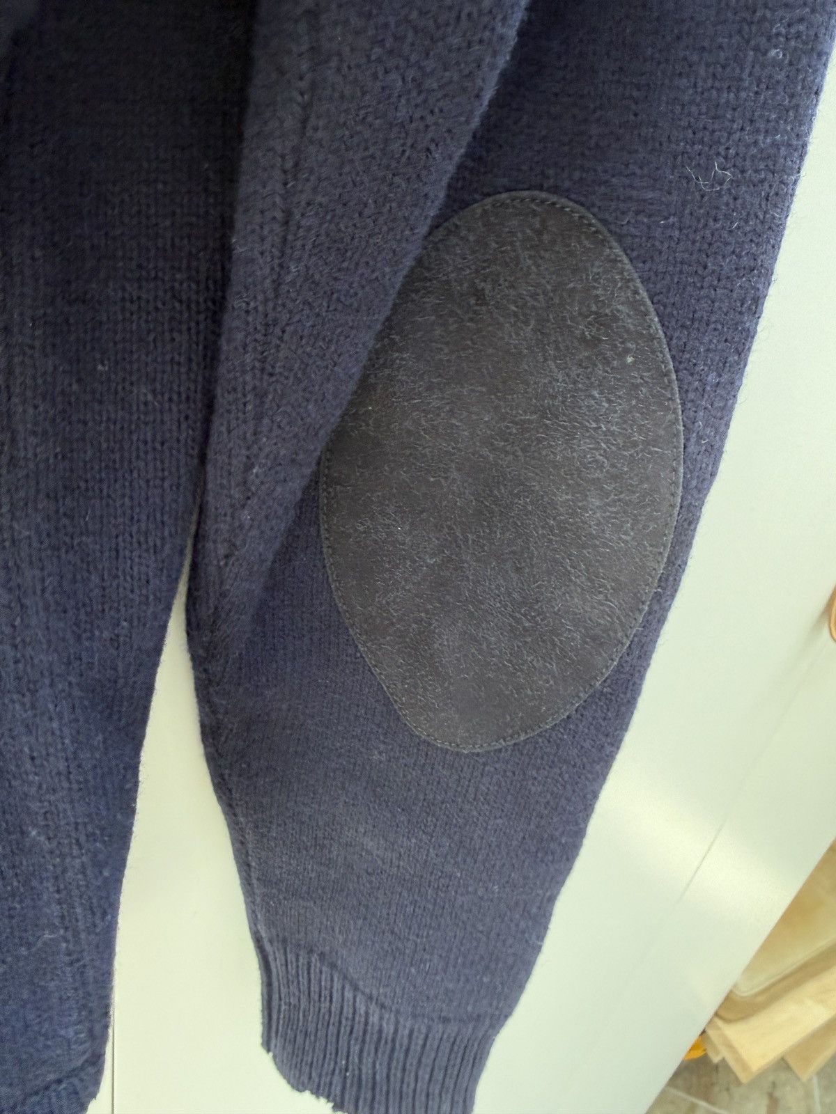 Elbow Patch Wool Sweater