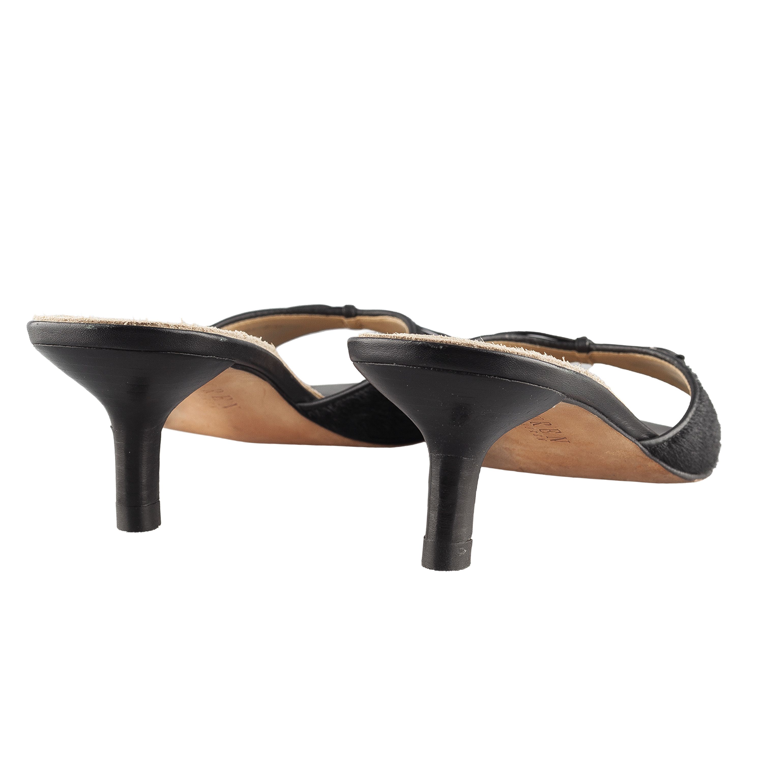 Ralph Lauren Ralph Lauren Vintage Black Pony Kitten Heels Size US 7 / IT 37 - 10 Thumbnail