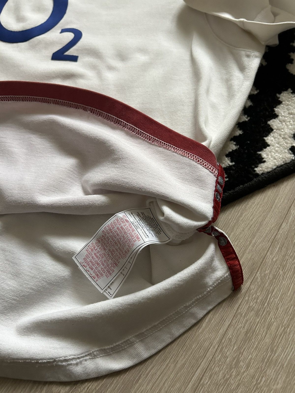 Nike × Vintage Vintage Nike Rugby Big logo Y2k England rugby jersey Size US XL / EU 56 / 4 - 5 Thumbnail