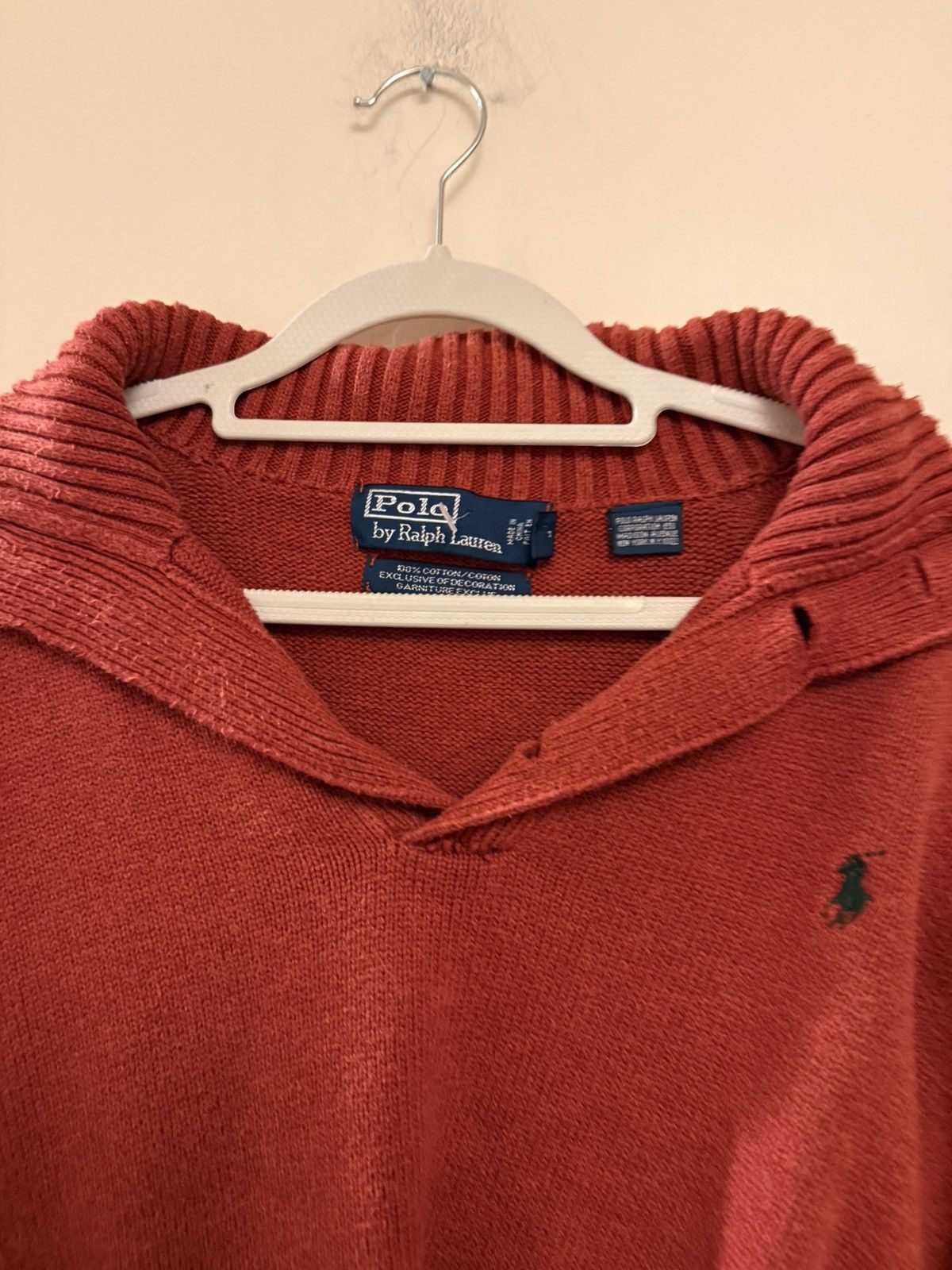 Polo Ralph Lauren Vintage Polo Ralph Lauren Sweater With Buttons Size US L / EU 52-54 / 3 - 2 Thumbnail