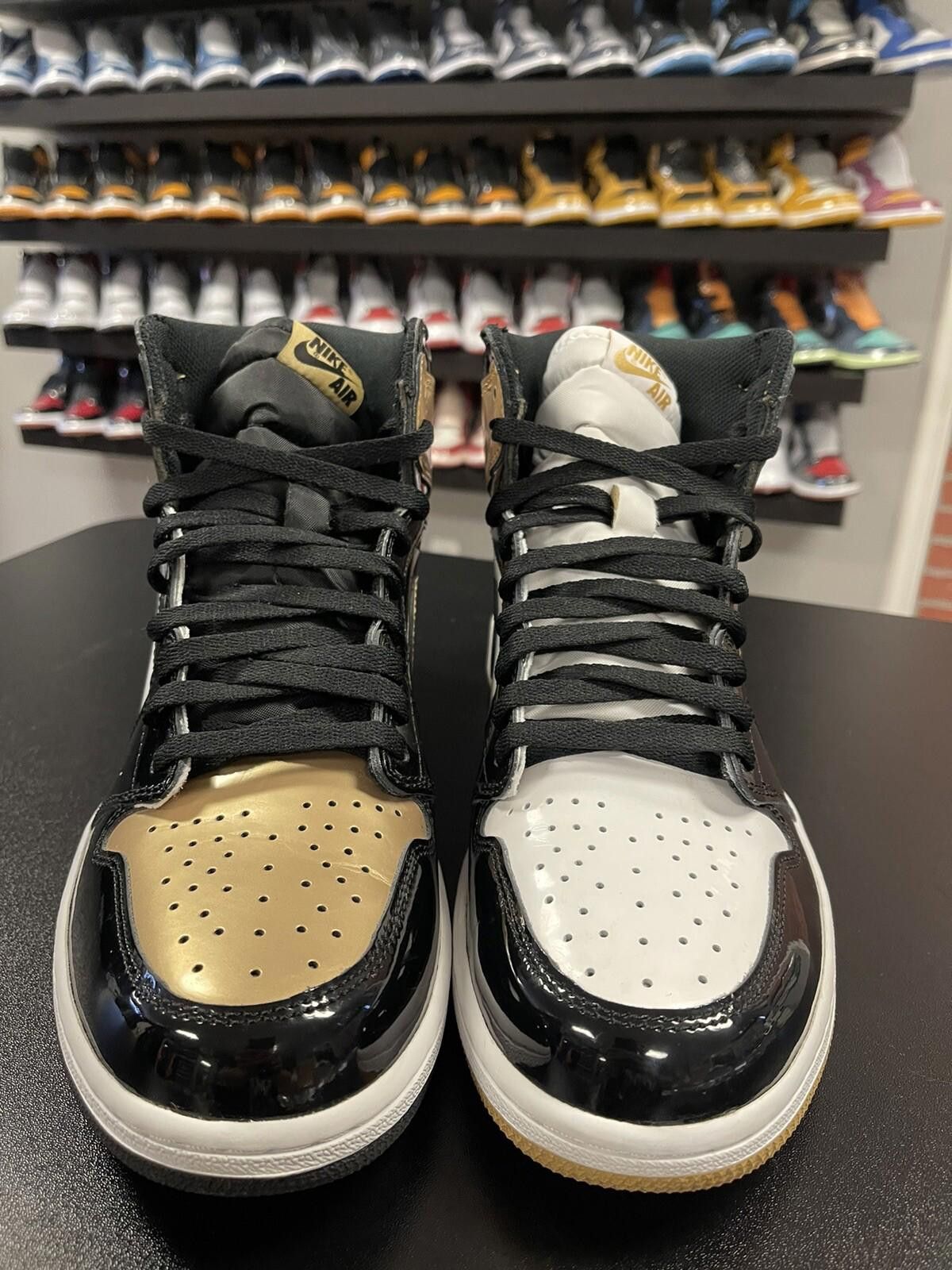 Jordan Brand Size 12 - Air Jordan 1 Retro High OG NRG Gold Top 3 “2017” Size US 12 / EU 45 - 2 Thumbnail