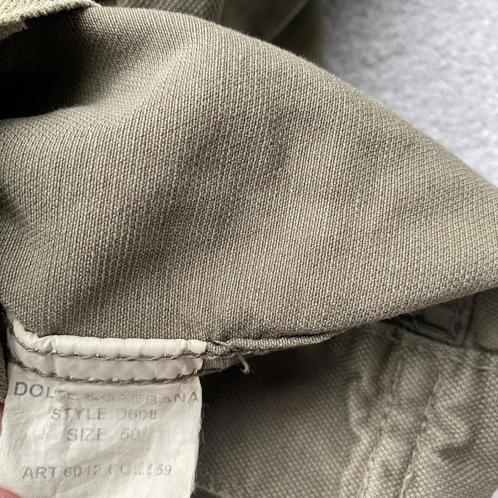 Dolce & Gabbana Dolce & Gabbana D&G Vintage Military Army Overshirt Jacket Size US S / EU 44-46 / 1 - 8 Thumbnail