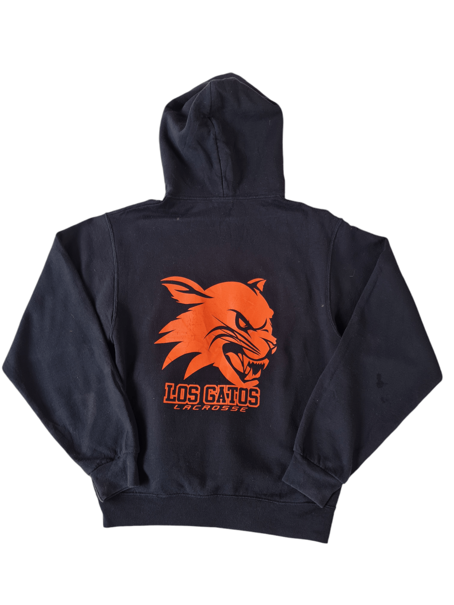 Jerzees × Vintage Vtg Hoodie Los Gatos Lax Pullover Size US S / EU 44-46 / 1 - 1 Thumbnail