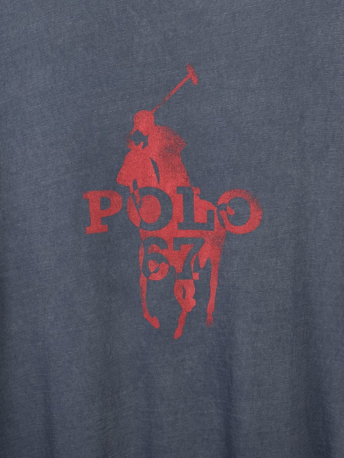 Polo Ralph Lauren Polo Ralph Lauren Blue Faded Cotton T-Shirt Men’s Size XL Size US XL / EU 56 / 4 - 3 Thumbnail