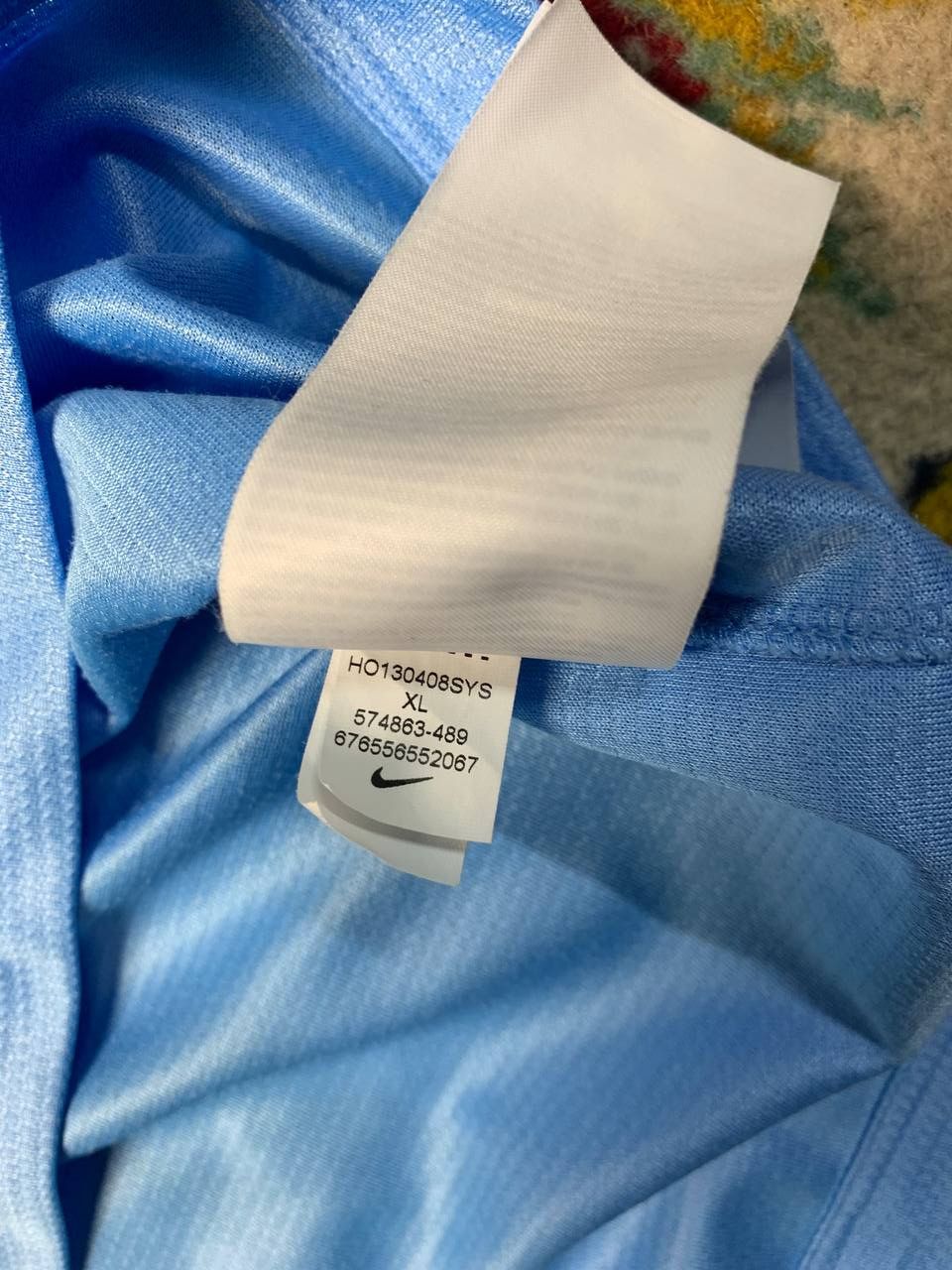 Nike MANCHESTER CITY 2013 2014 HOME SHIRT JERSEY NIKE 574863-489 Size US XL / EU 56 / 4 - 3 Thumbnail