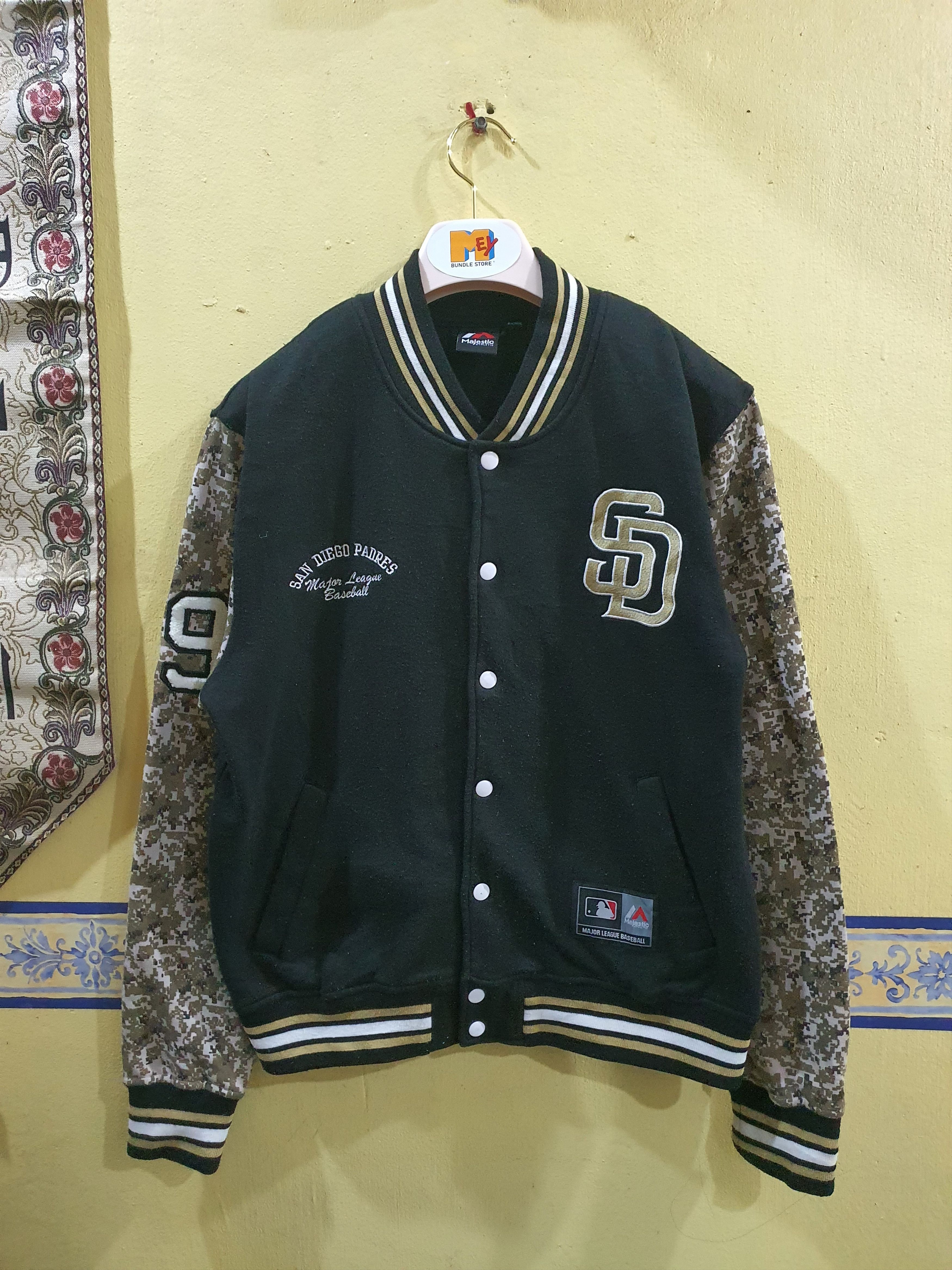 Majestic VIntage Majestic San Diego Padres varsity jacket Size US M / EU 48-50 / 2 - 1 Thumbnail