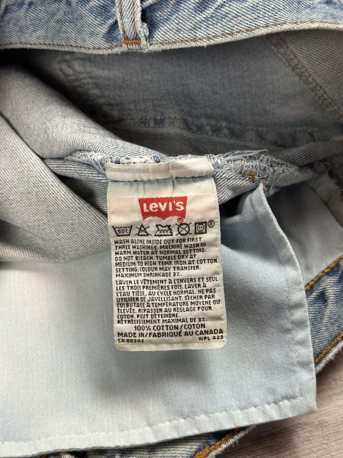Levi's Vintage 90’s Levis 501 Jeans Size US 35 - 7 Thumbnail