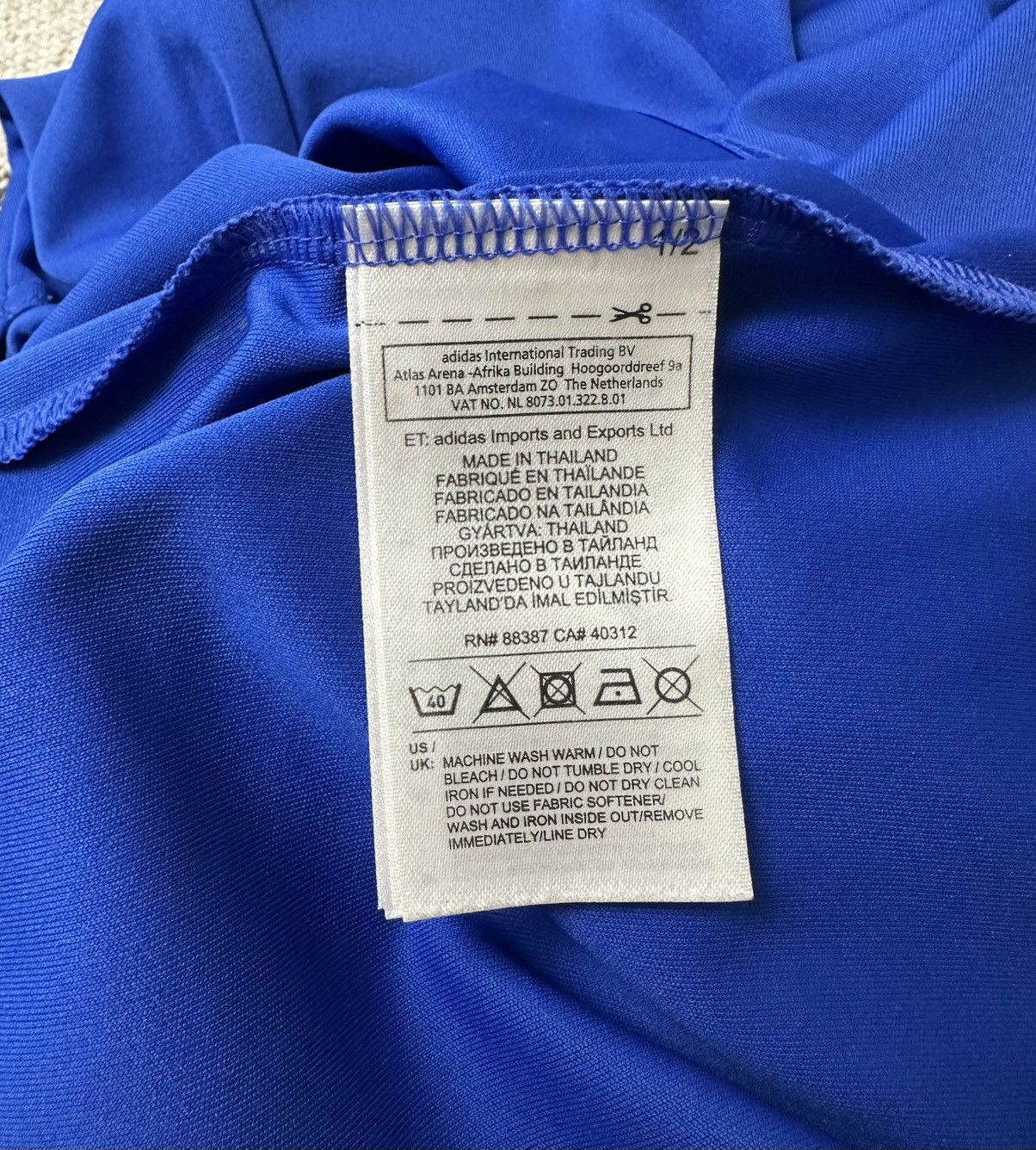 Adidas Adidas Cardiff Football Shirt XXL 2016 Jersey PERFECT Condit Size US XXL / EU 58 / 5 - 7 Thumbnail