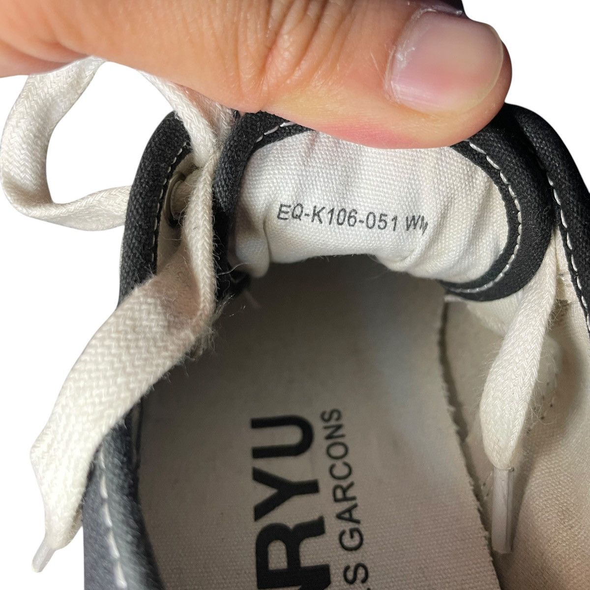 Comme des Garcons × Ganryu × Japanese Brand GANRYU - Comme des Garcons Chunky Sneakers Size US 6 / IT 36 - 7 Thumbnail