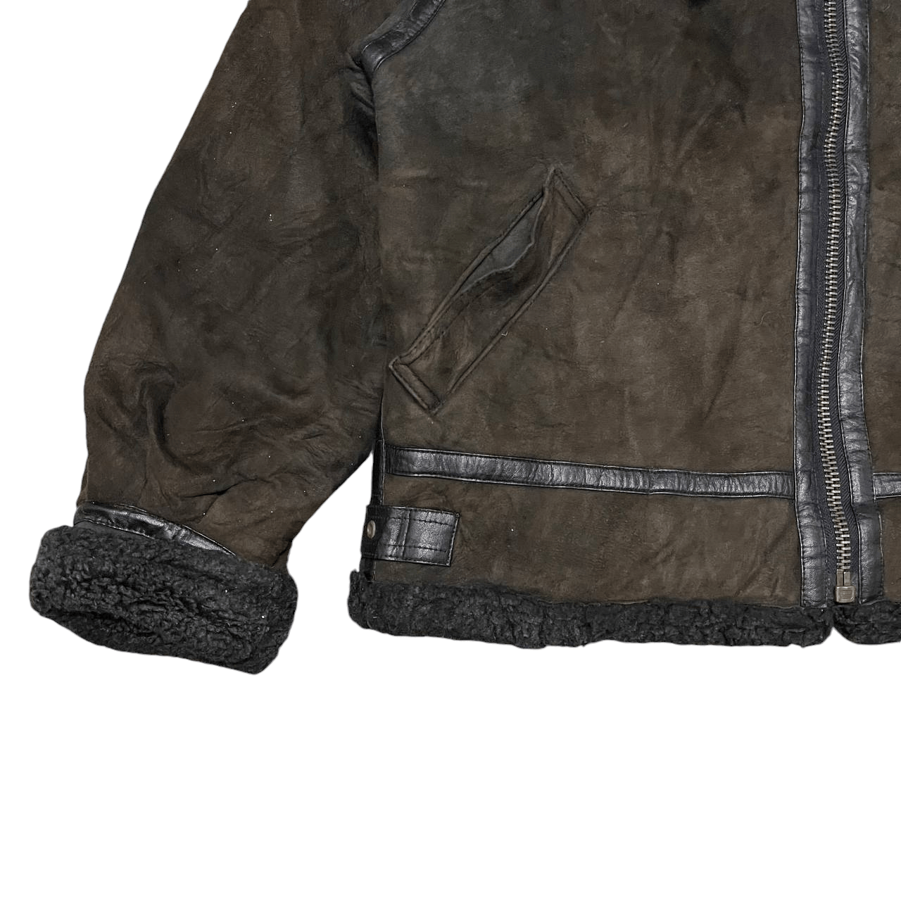 Vintage Vintage Darje B3 Sheepskin Coat Leather Jacket Shearling Size US M / EU 48-50 / 2 - 3 Thumbnail