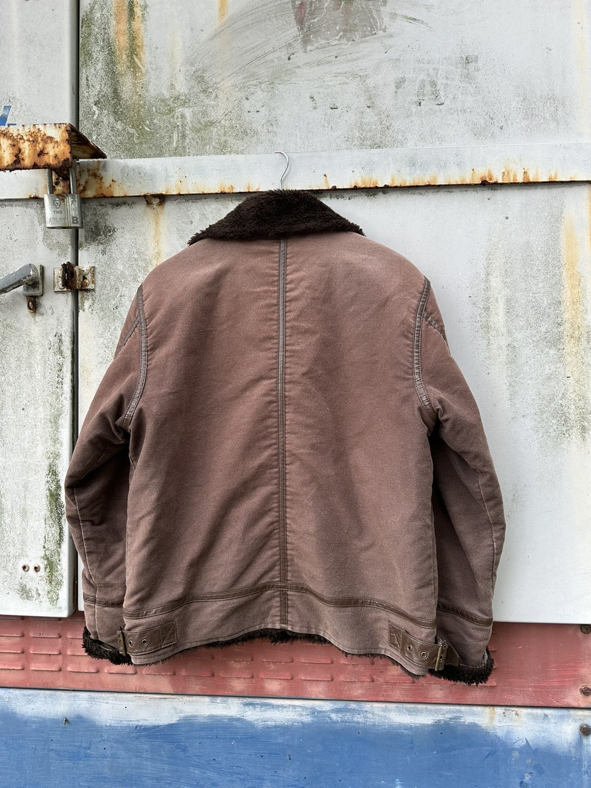 Edwin 👹Vintage Edwin Fleece Lined Brown Detroit Jacket Size US M / EU 48-50 / 2 - 8 Thumbnail