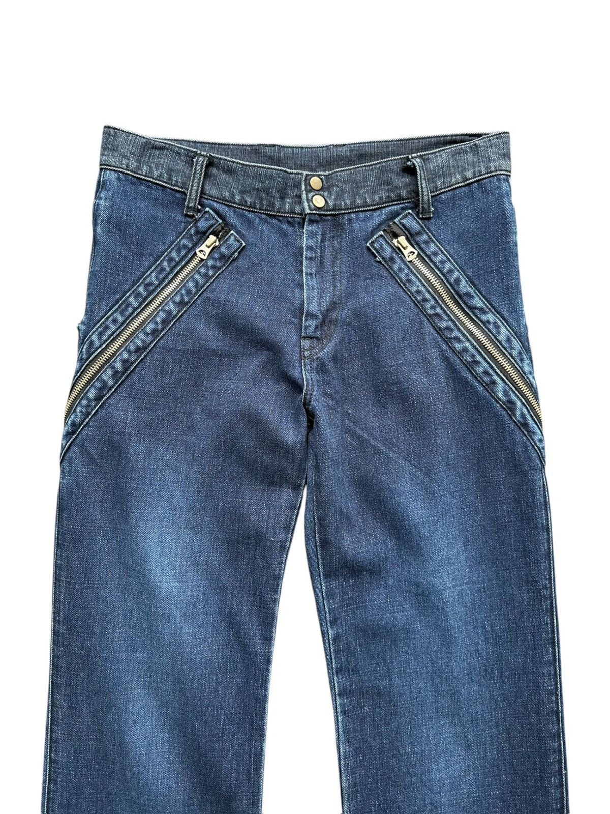 Japanese Brand Bloomy Asterisk hybrid indigo dyed denim Size US 31 - 6 Thumbnail