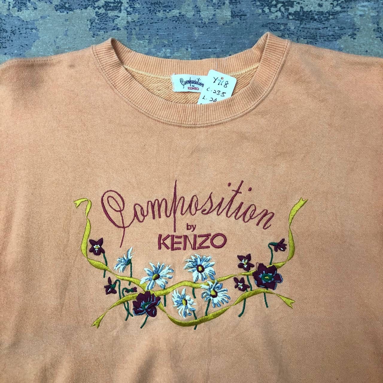 Composition by Kenzo × Kenzo Y718. VTG KENZO X COMPOSITION JAPAN SWEATSHIRTS Size US L / EU 52-54 / 3 - 3 Thumbnail