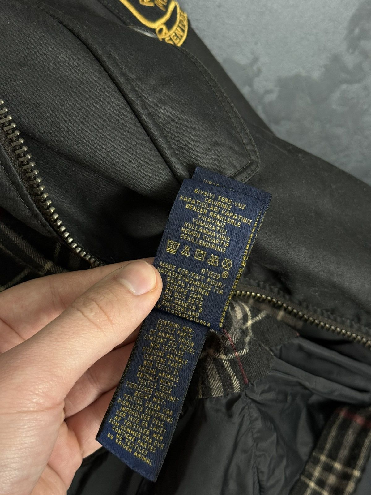 Vintage Polo Ralph Lauren Double Riders Oiled Leather Jacket SizeS-M Size US S / EU 44-46 / 1 - 24 Thumbnail