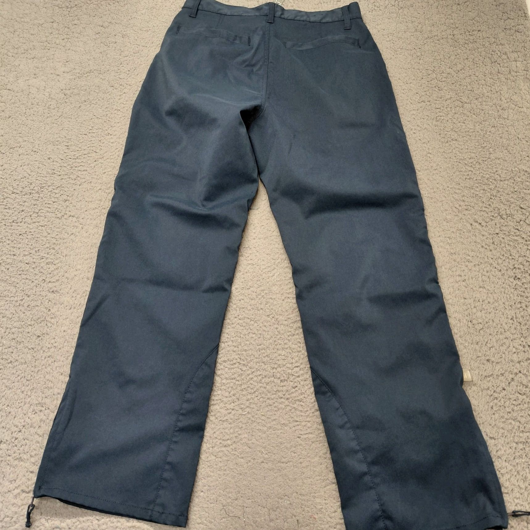 Tommy Hilfiger VINTAGE Tommy Hilfiger Pants Mens 34W/32L Blue Reinforced Knees Zip Legs 30x31 Classic Chino Size US 34 / EU 50 - 2 Thumbnail