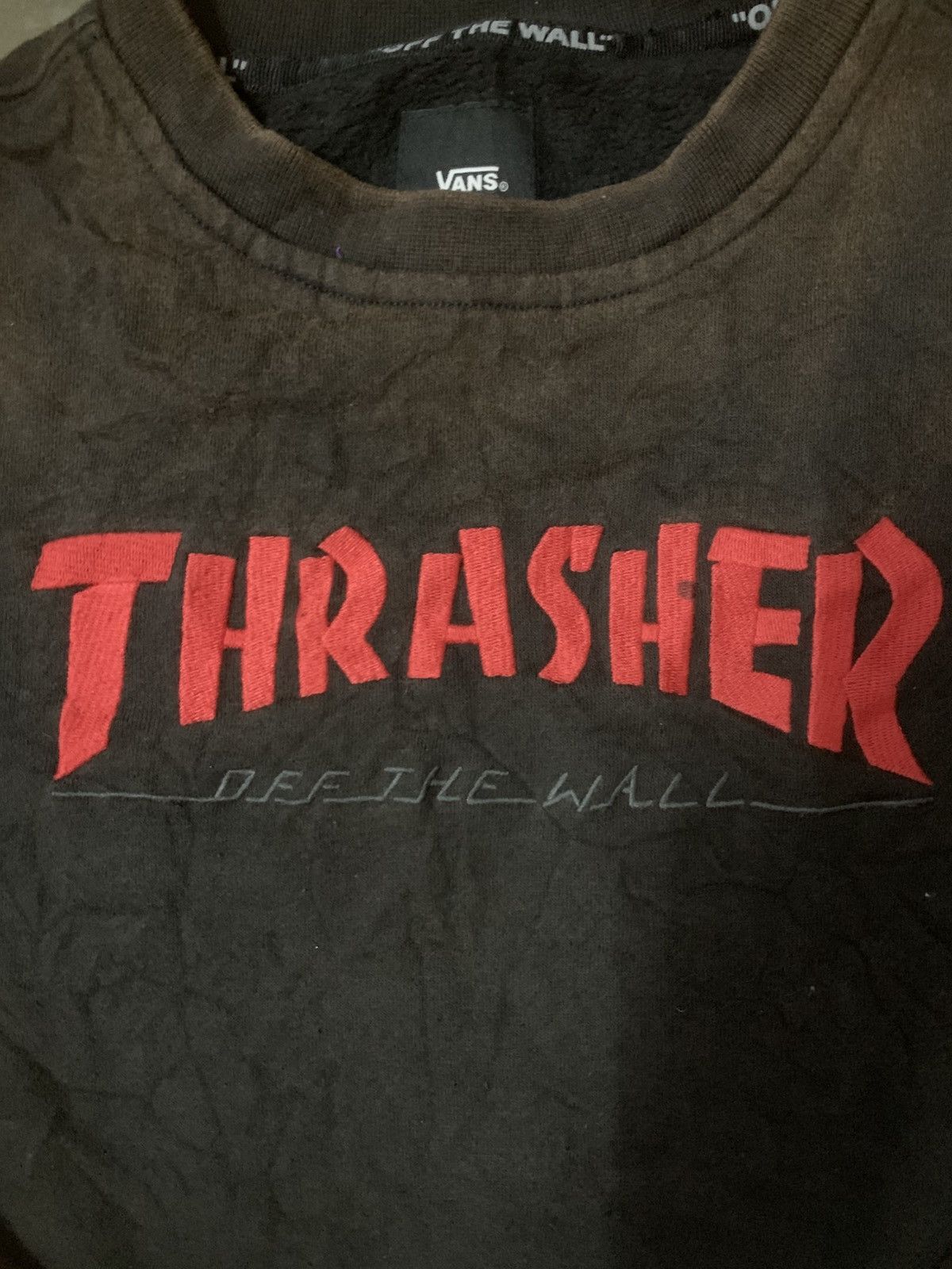 Thrasher × Vans Sun Faded Trasher X Vans Long Sleeve Tee Size US S / EU 44-46 / 1 - 3 Thumbnail