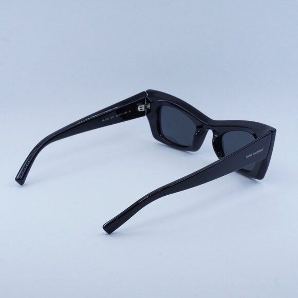 Saint Laurent Paris 🕶️ New Saint Laurent SL702 001 Sunglasses - Black Frame Size ONE SIZE - 10 Thumbnail