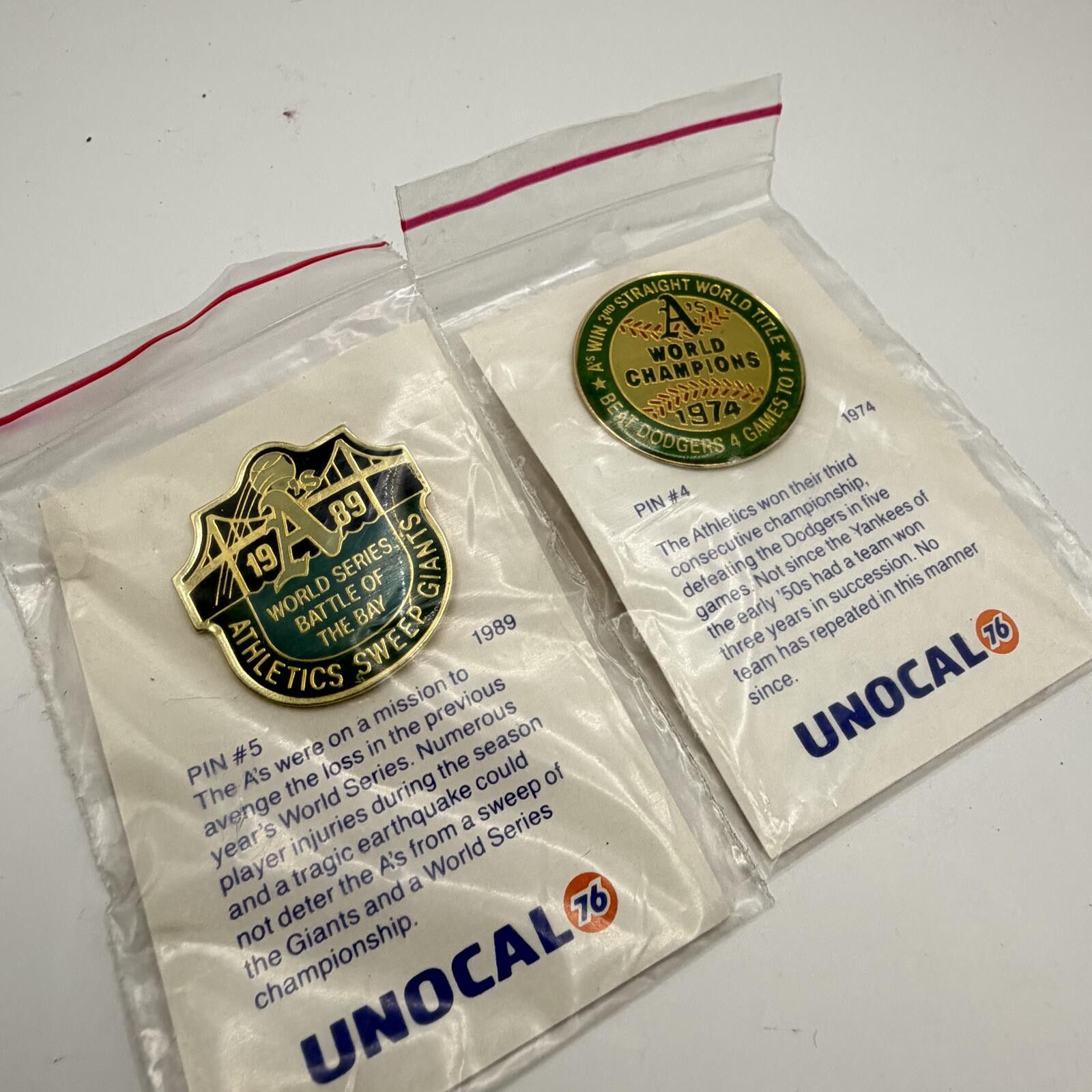 Other Okland Athletics Pins Vintage World Championship Lot of 2 Size ONE SIZE - 1 Thumbnail