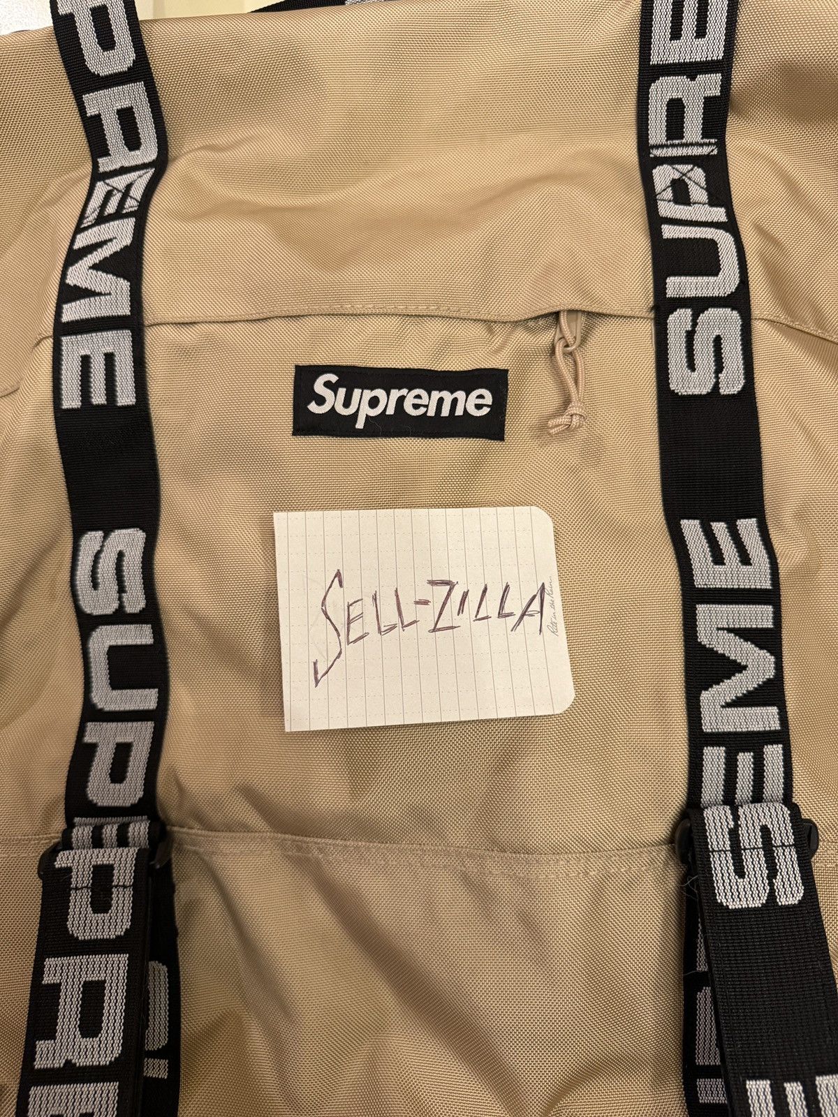 Supreme Supreme Large Duffle Bag - Tan SS18 Size ONE SIZE - 3 Thumbnail