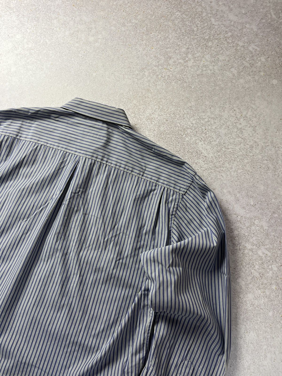 Yves Saint Laurent Yves Saint Laurent YSL vintage striped shirt Size US XL / EU 56 / 4 - 5 Thumbnail