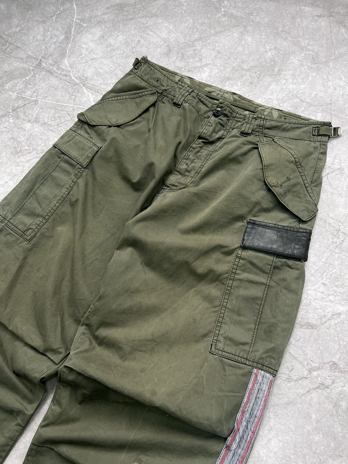 Japanese Brand × Jean Paul Gaultier VTG 00s JPG style Japanese Distressed Cargo pants jeans Size US 30 / EU 46 - 3 Thumbnail