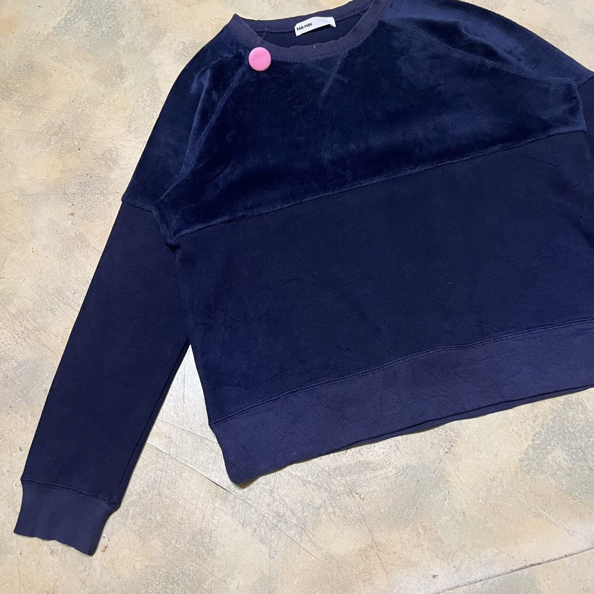 Issey Miyake × Japanese Brand × Ne-Net Ne-net by Issey Miyake Sweatshirt Size XS / US 0-2 / IT 36-38 - 4 Thumbnail