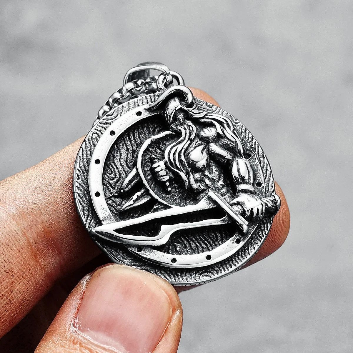 Other Viking Warrior Pendant Accessories Necklace Gifts Size ONE SIZE - 1 Thumbnail