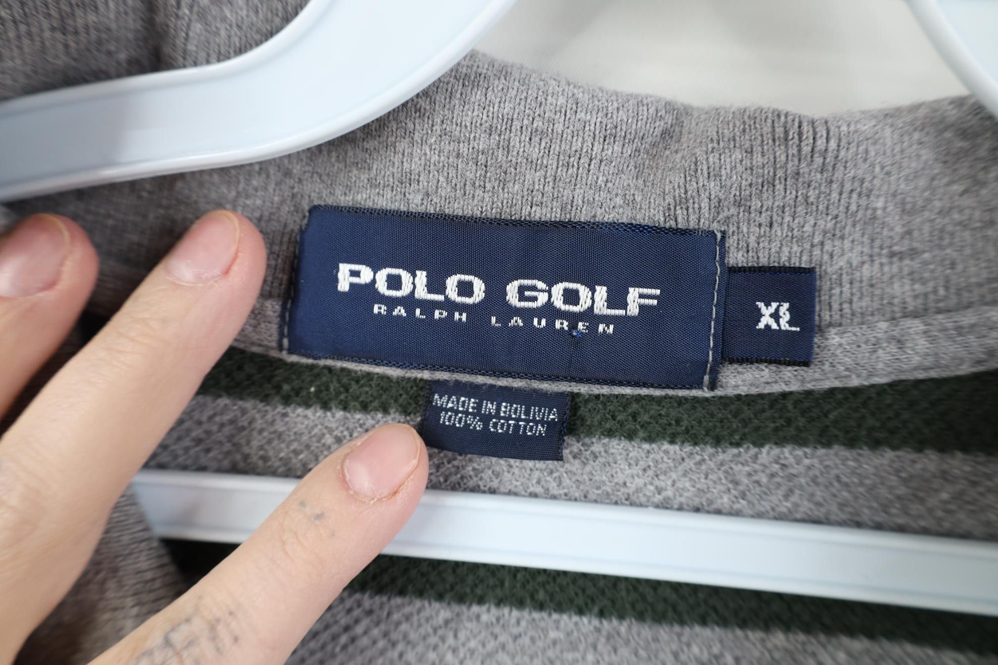 Polo Ralph Lauren Vintage 90s Polo Golf Ralph Lauren Knit Long Sleeve Polo Size US XL / EU 56 / 4 - 7 Thumbnail