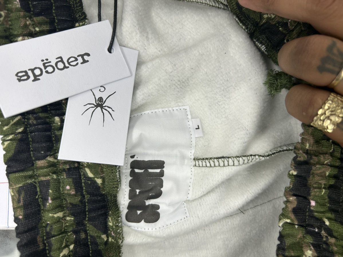 Sp5der SP5DER OG Web V2 Tiger Camo Sweatshort Size US 32 / EU 48 - 5 Thumbnail