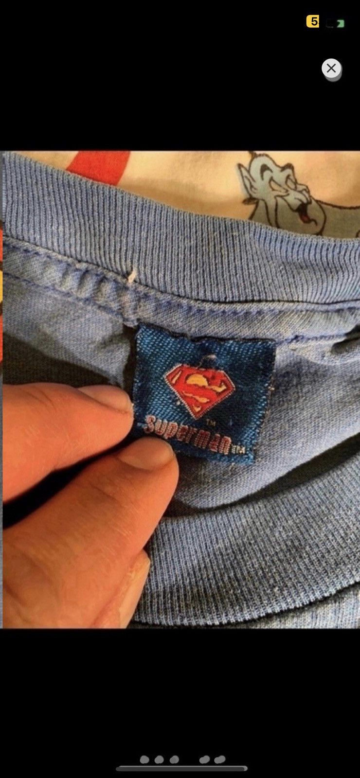 Vintage ***FINAL DROP***RARE 00s SUPERMAN OG LOGO SHIRT XL Size US XL / EU 56 / 4 - 4 Thumbnail