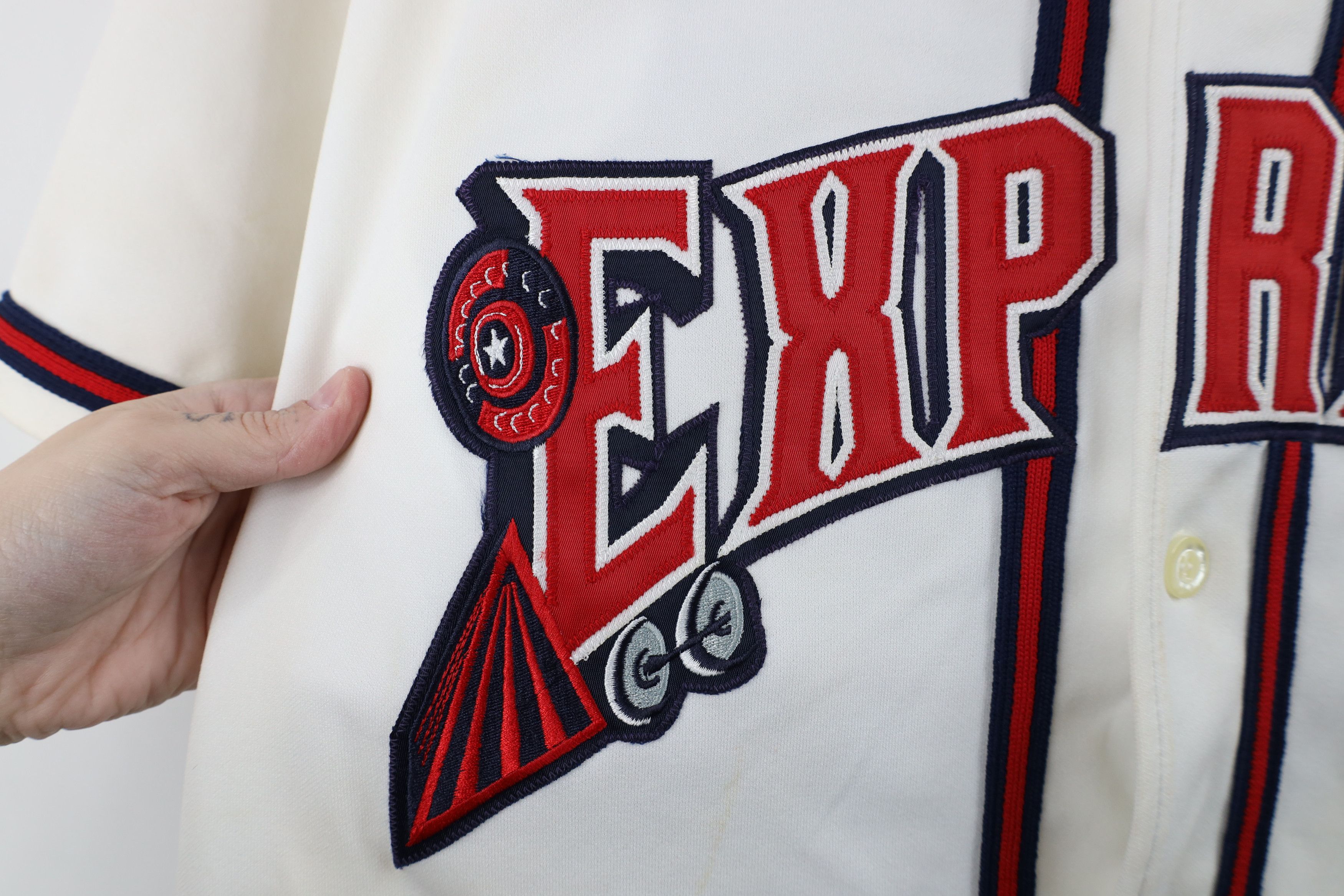 Vintage Minor League Baseball Round Rock Express Baseball Jersey Size US XXL / EU 58 / 5 - 5 Thumbnail