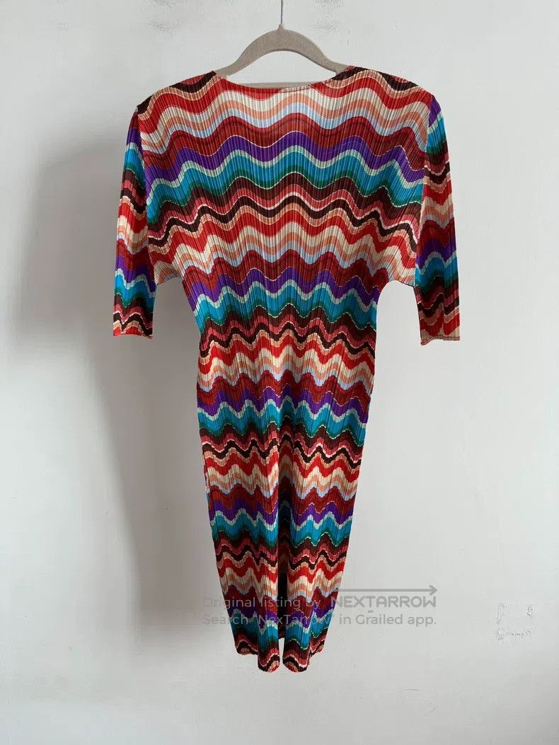 Issey Miyake Issey Miyake Rainbow Dress Size M / US 6-8 / IT 42-44 - 2 Thumbnail