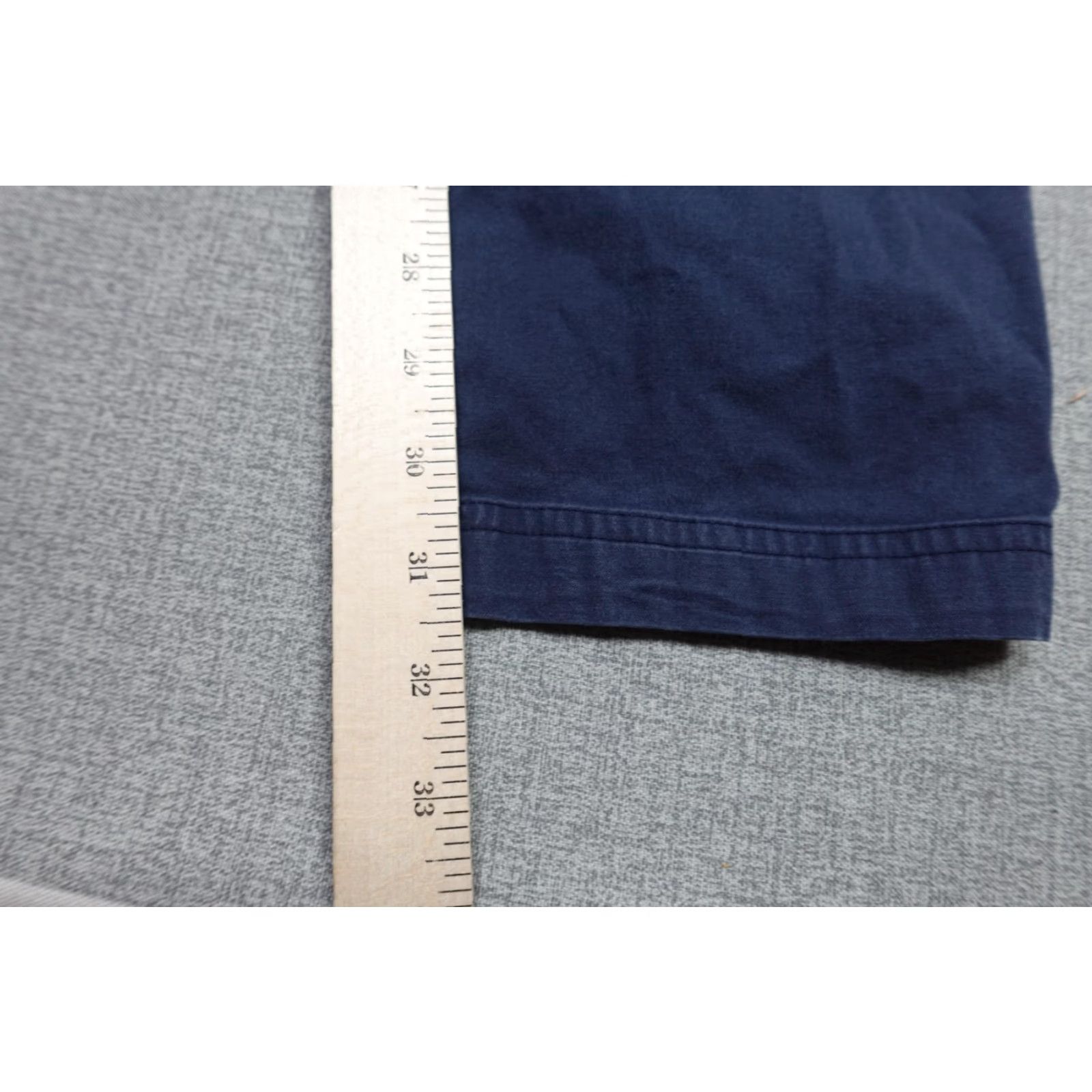 Adidas Adidas Pants Mens 36x32 Navy Blue Slim Fit Stretch Chino Golf Athletic Casual Size US 36 / EU 52 - 5 Thumbnail