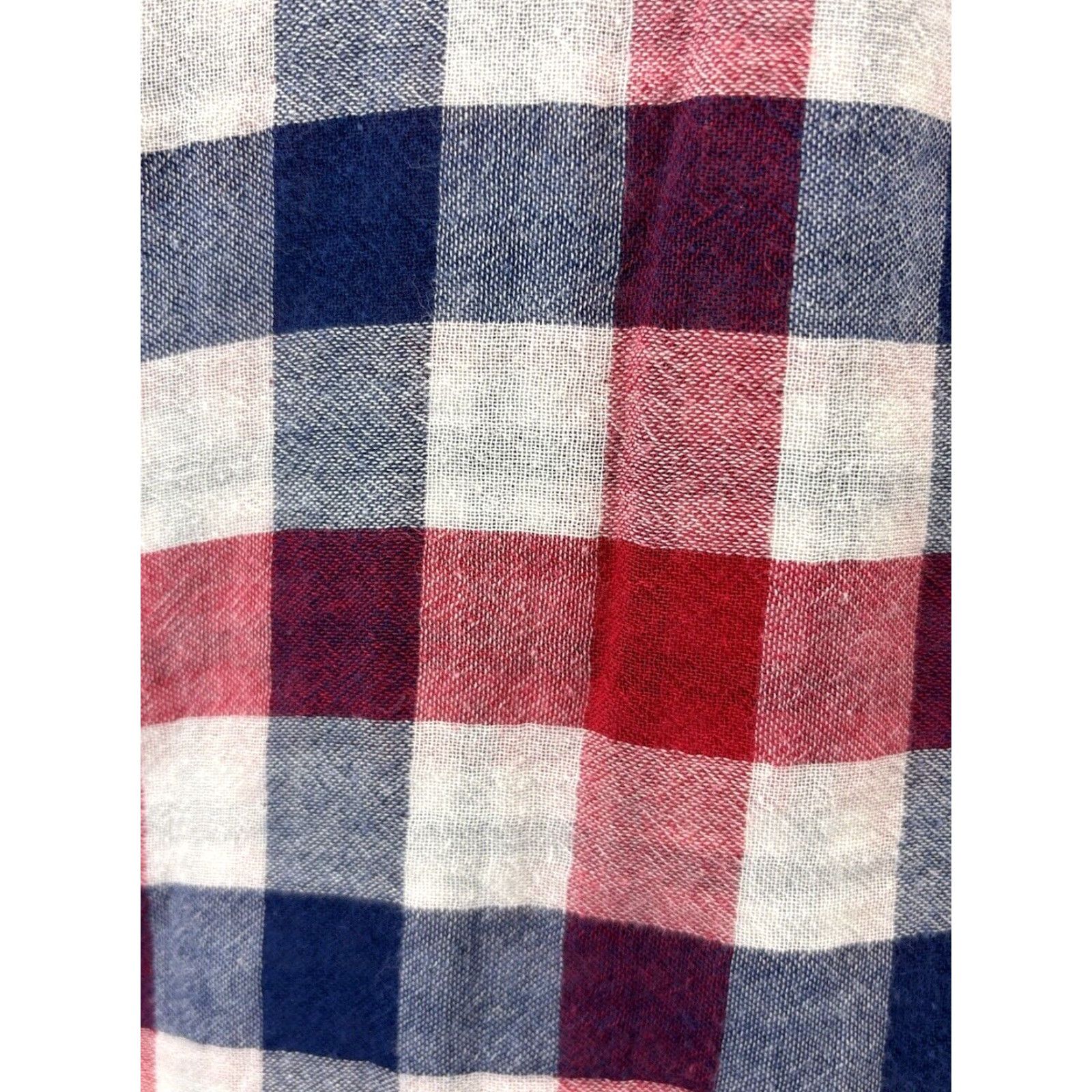 Madewell Madewell Button Up Shirt Women's Small Multicolor Check Long Sleeve Cotton Size S / US 4 / IT 40 - 6 Thumbnail