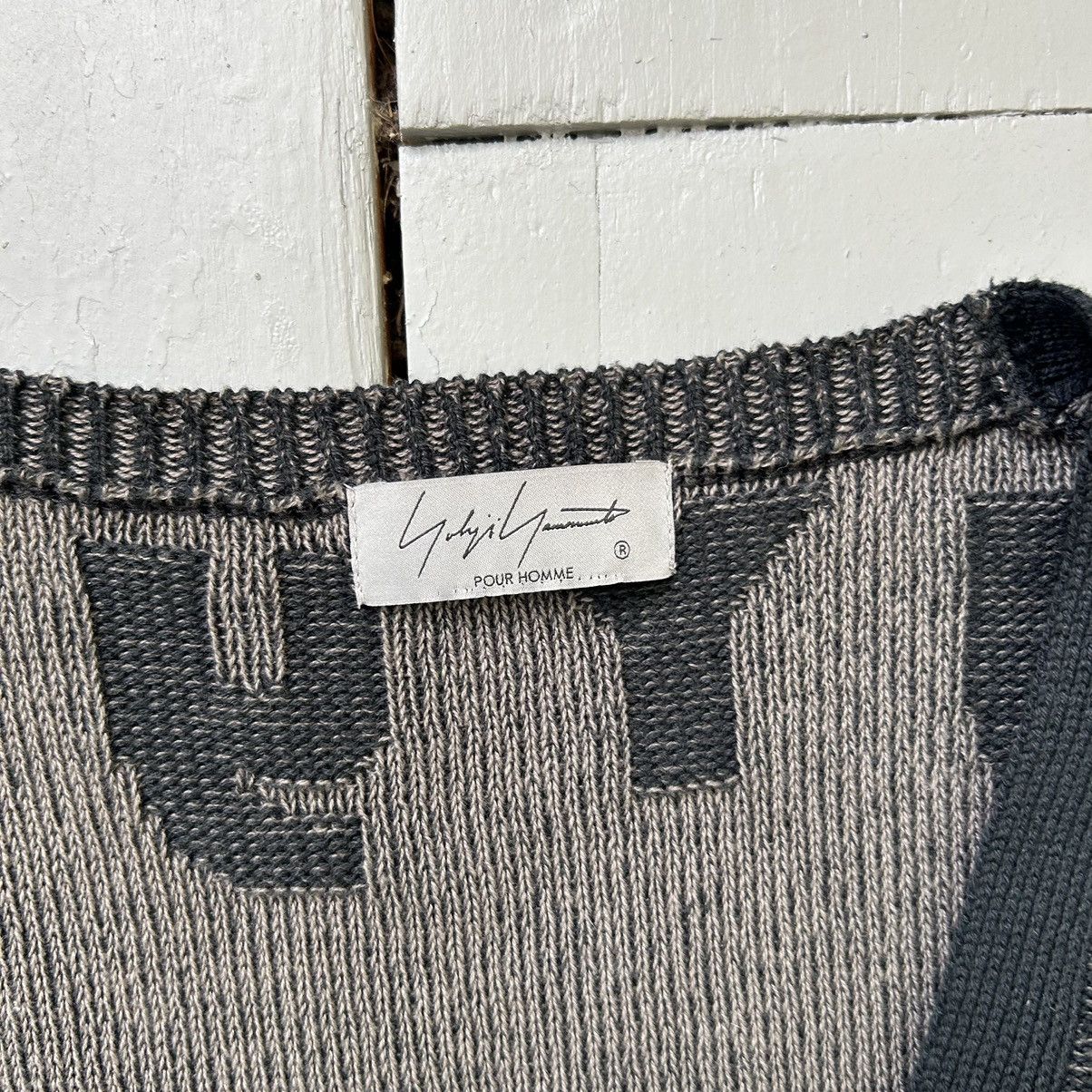 Yohji Yamamoto SS22 Pour Homme All Over Ys Cardigan Size US M / EU 48-50 / 2 - 3 Thumbnail