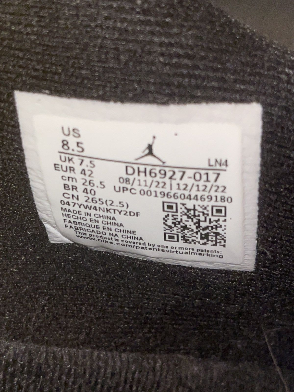 Jordan Brand Air Jordan 4 Thunder Size US 8.5 / EU 41-42 - 6 Thumbnail