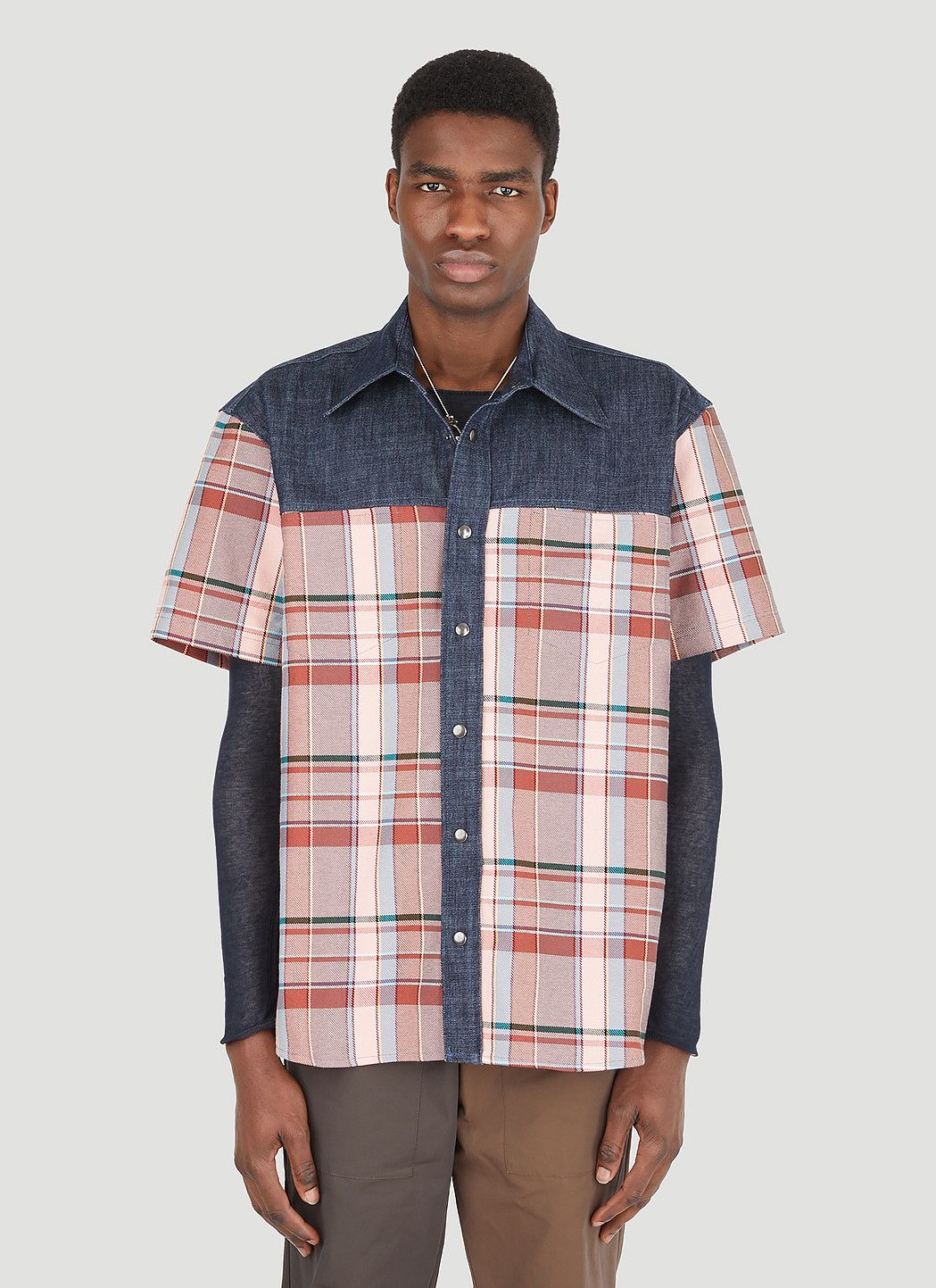 (di)vision Hybrid Denim Shirt Size US S / EU 44-46 / 1 - 1 Thumbnail