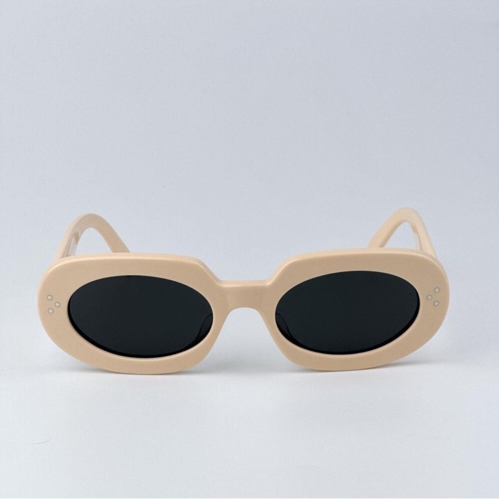 Celine New! Celine Beige Oval Sunglasses CL40276U 25A, Authentic Size ONE SIZE - 4 Thumbnail