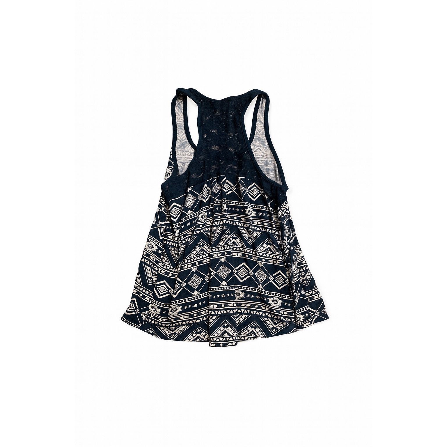 Forever 21 Forever 21 Black Beige Aztec Geometric Print Racerback Tank Size S / US 4 / IT 40 - 3 Thumbnail