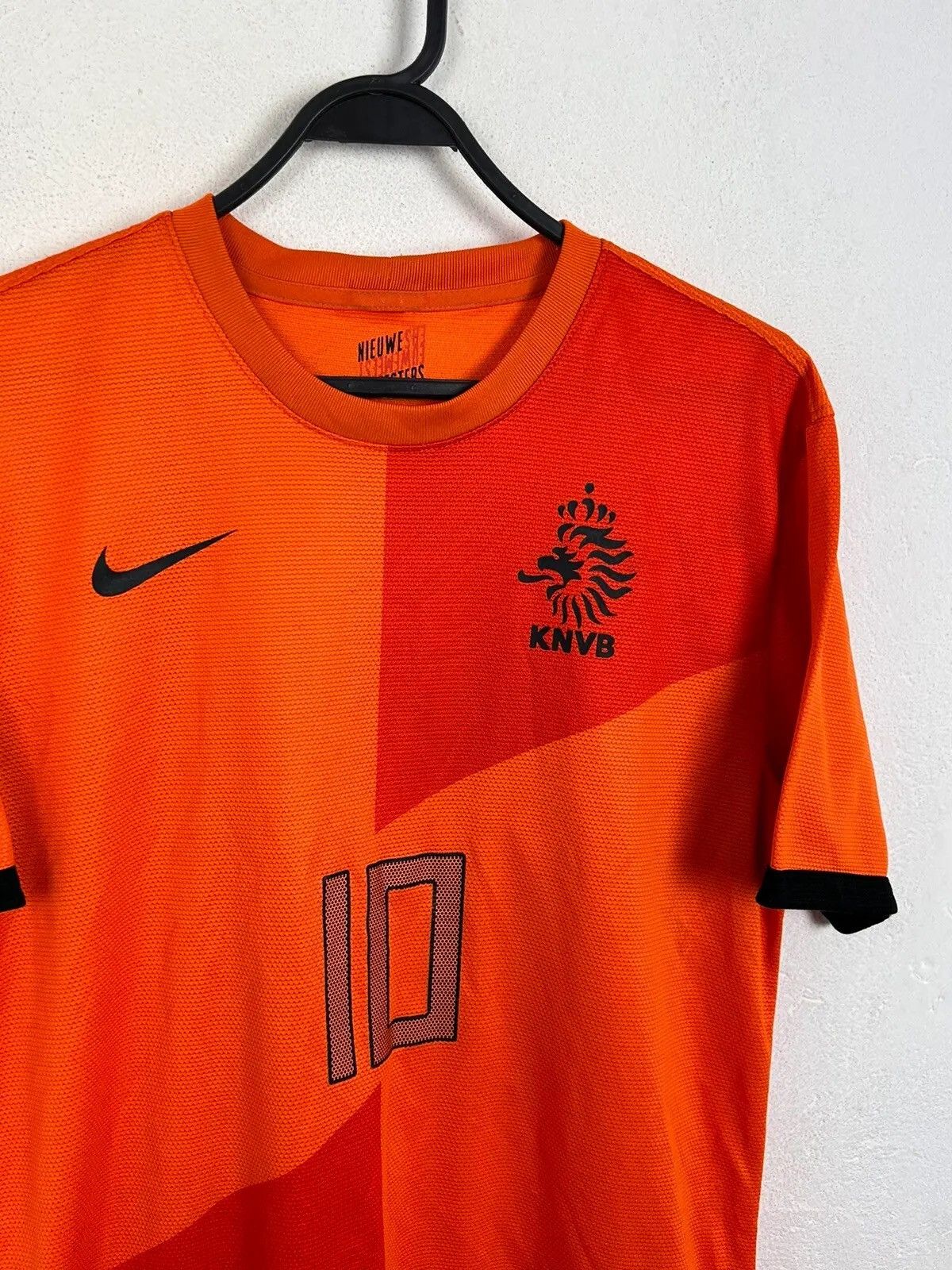 Nike Nike Netherlands #10 Wesley Sneijder KNVB 2012 Home Jersey Size US M / EU 48-50 / 2 - 3 Thumbnail