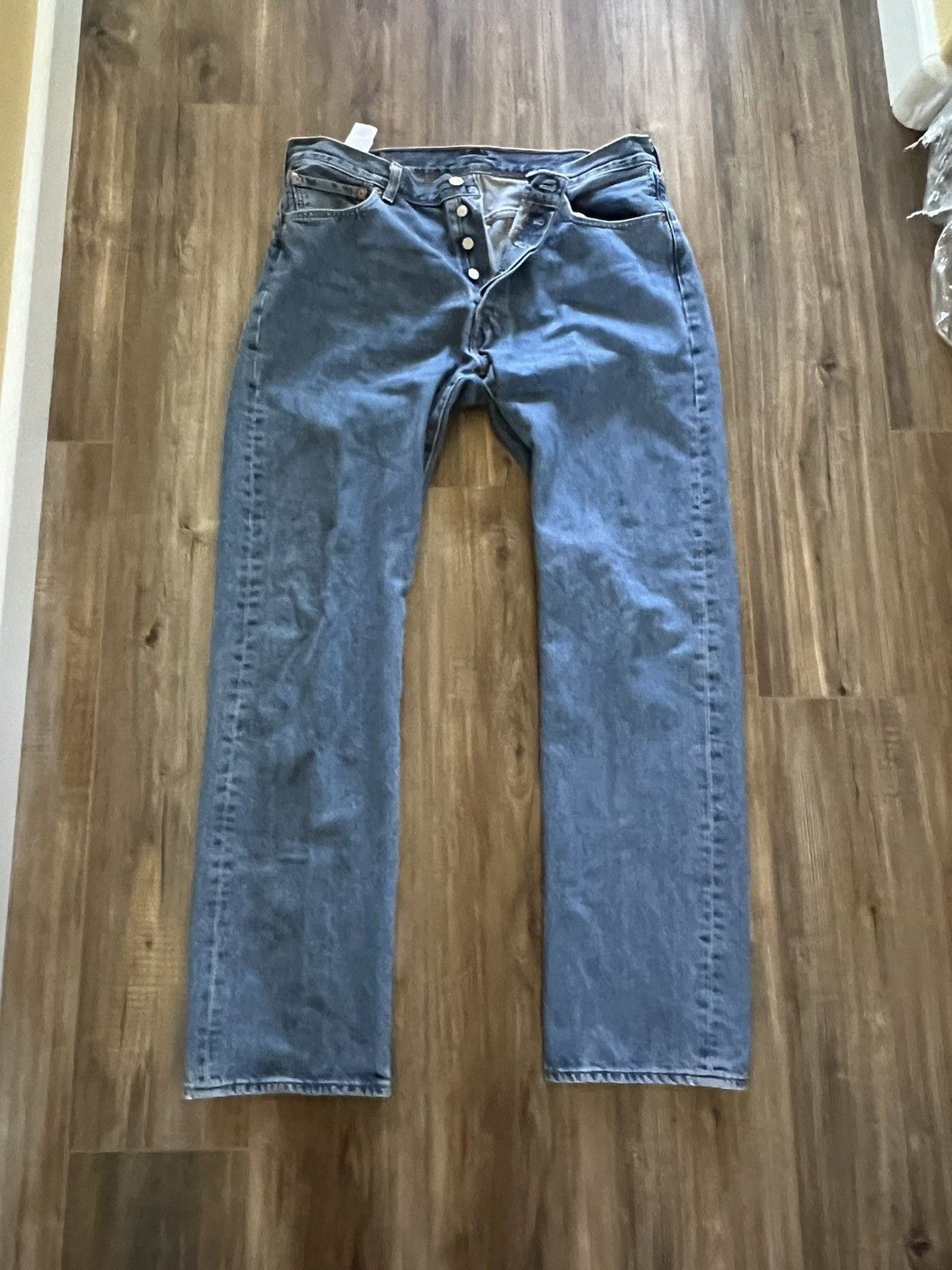 Levi's × Vintage Faded vintage Levi denim Size US 36 / EU 52 - 2 Thumbnail