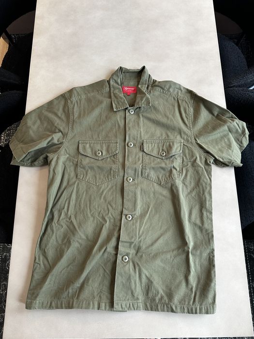 Supreme Supreme Military Nam Shirt SS13 | Grailed