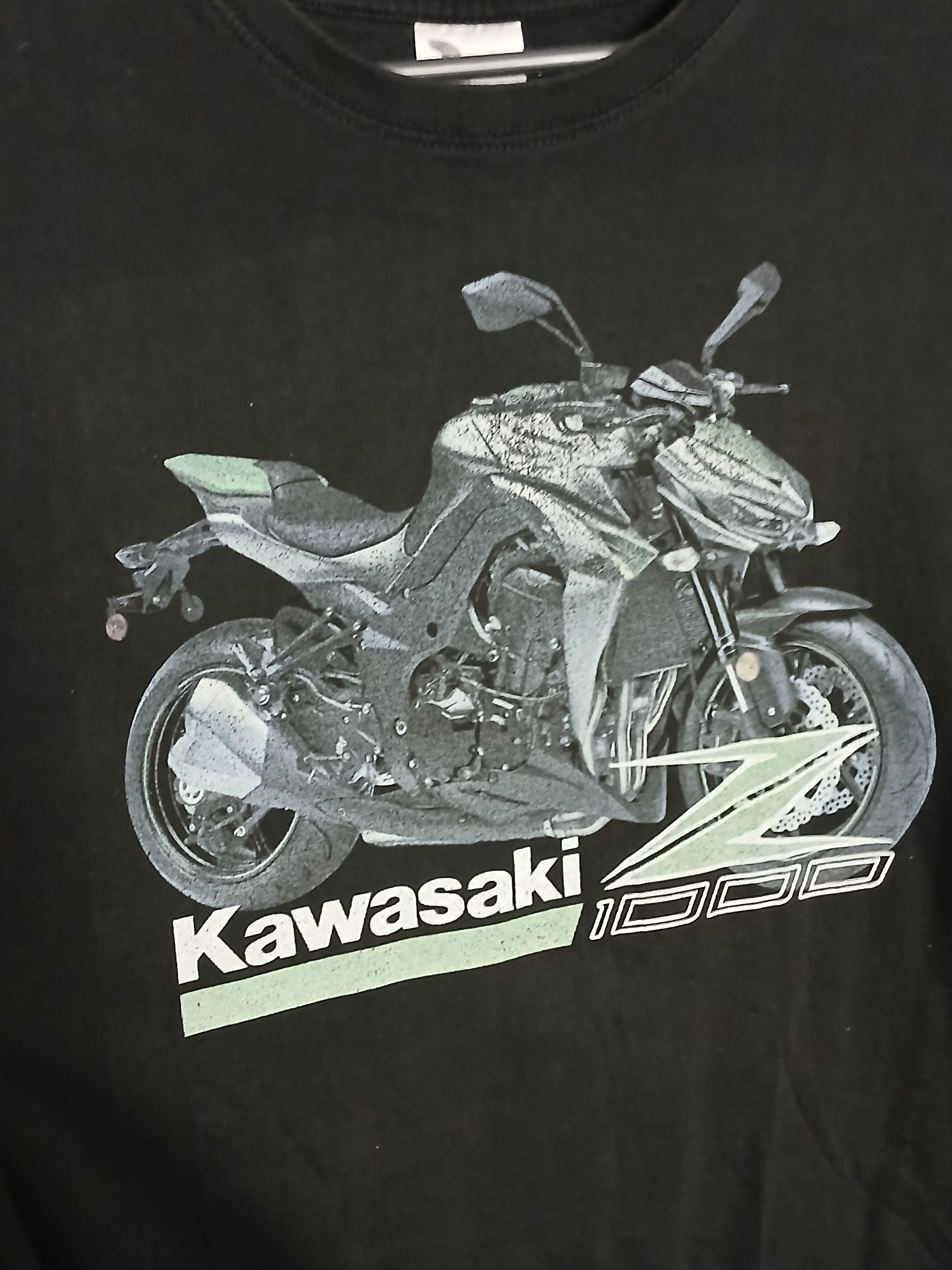 Vintage Vintage Kawasaki Z 1000 Racing Moto T-Shirt Size US L / EU 52-54 / 3 - 3 Thumbnail