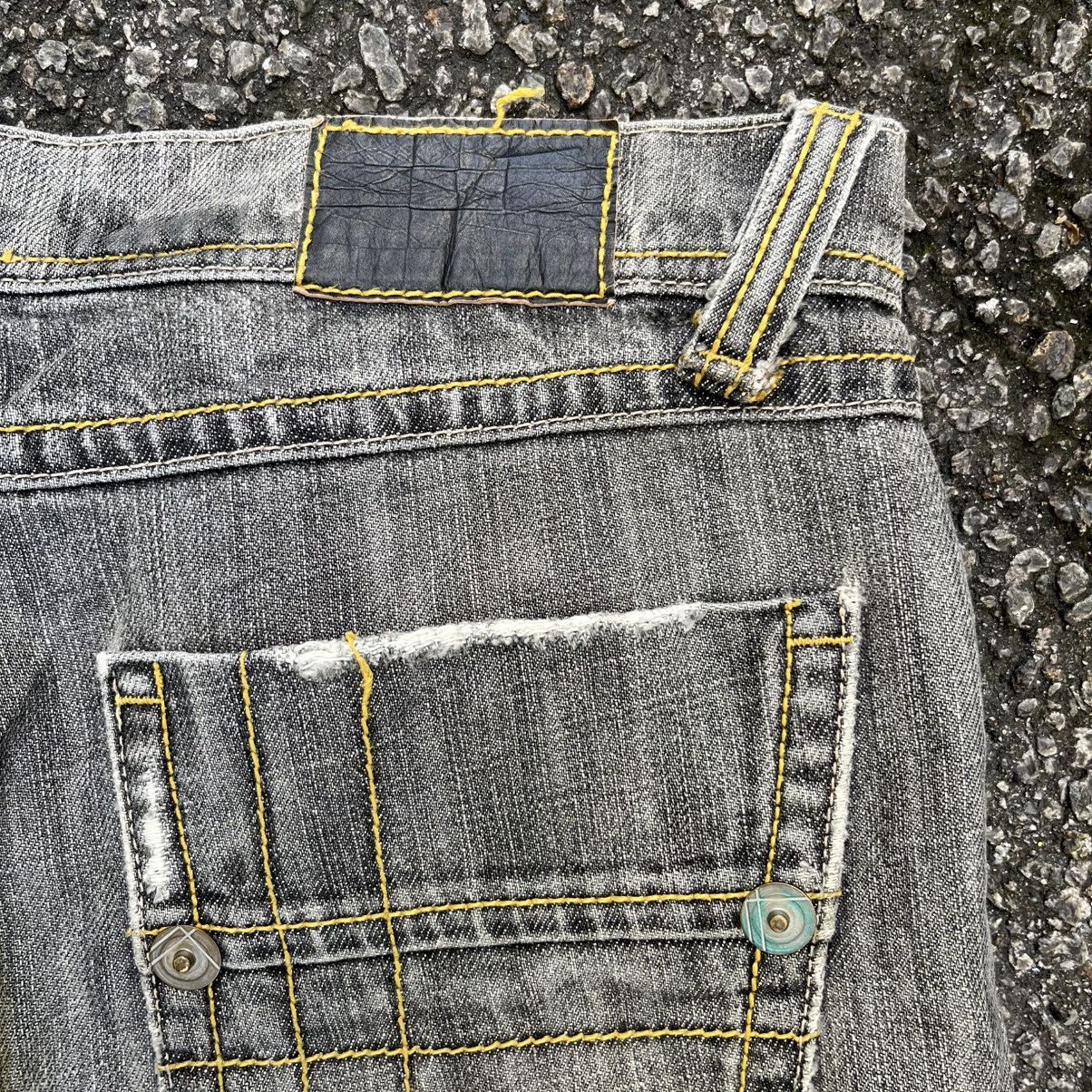Hysteric Glamour FLARE JEANS COMME CA DU MODE MEN BOOT CUT FADED BLACK DENIM Size US 30 / EU 46 - 12 Thumbnail
